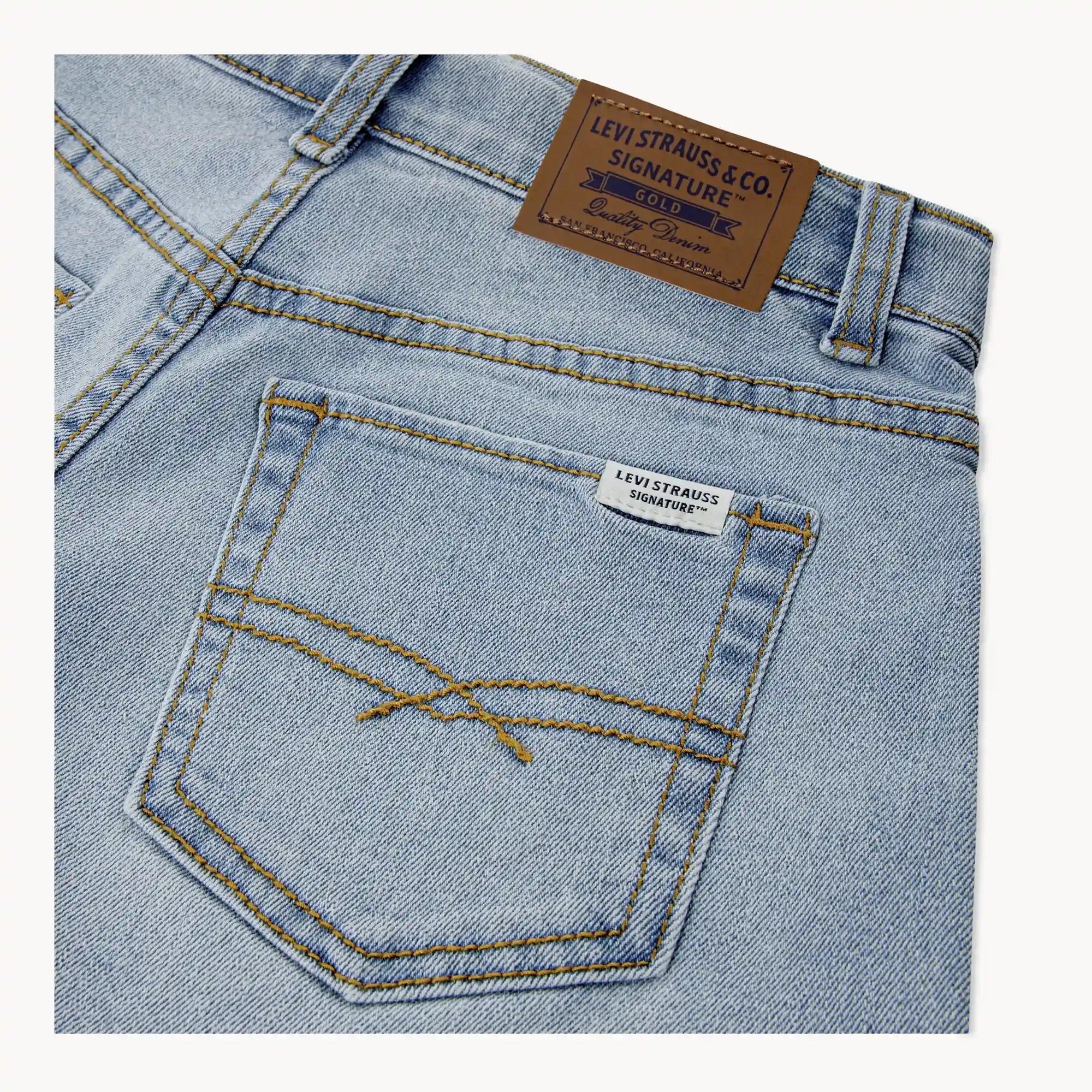 Kid Girls' Levi Strauss Signatureâ¢ Gold Short