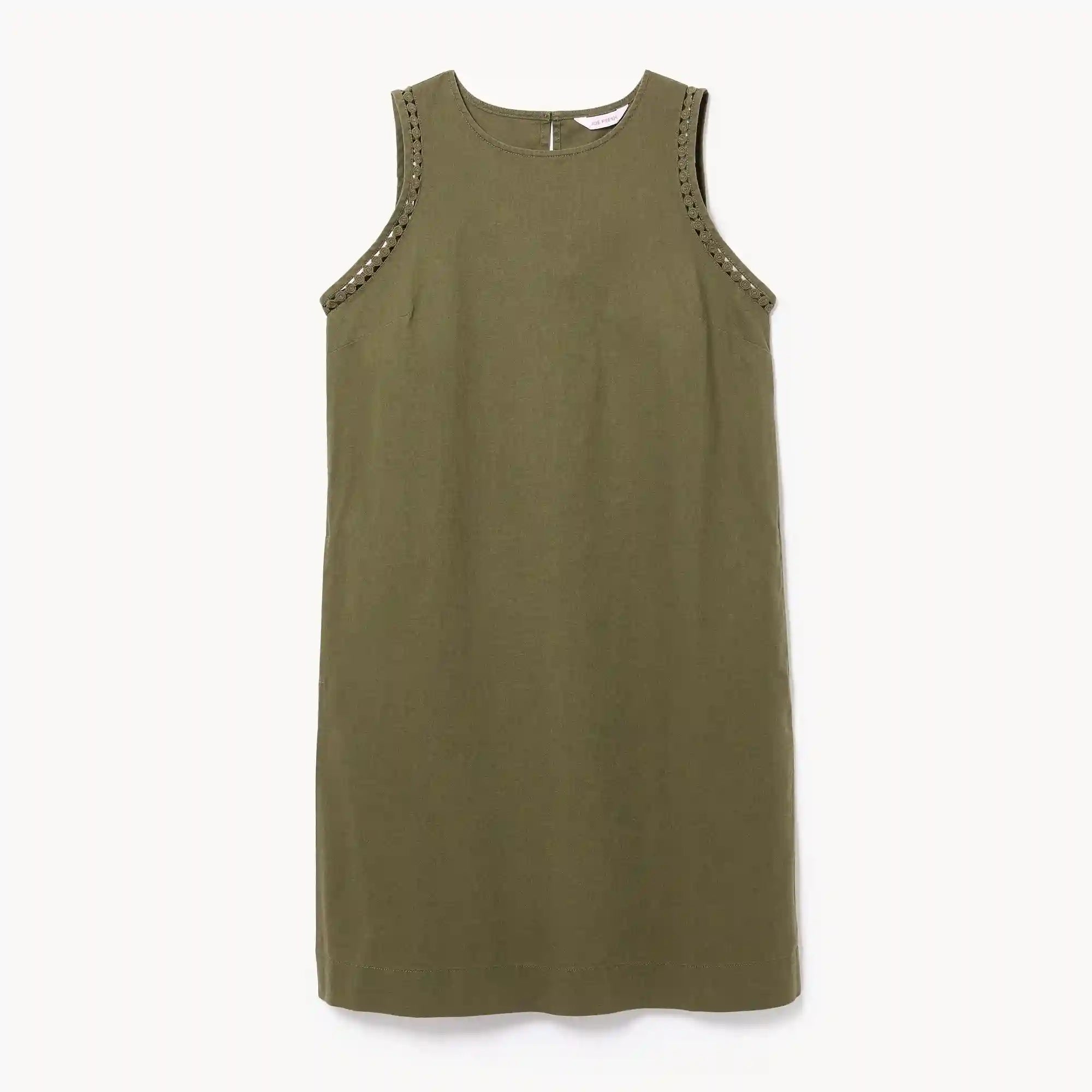 Linen Cotton Shift Dress