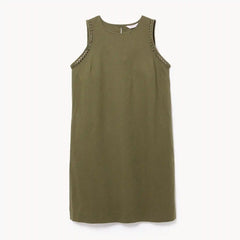 Linen Cotton Shift Dress