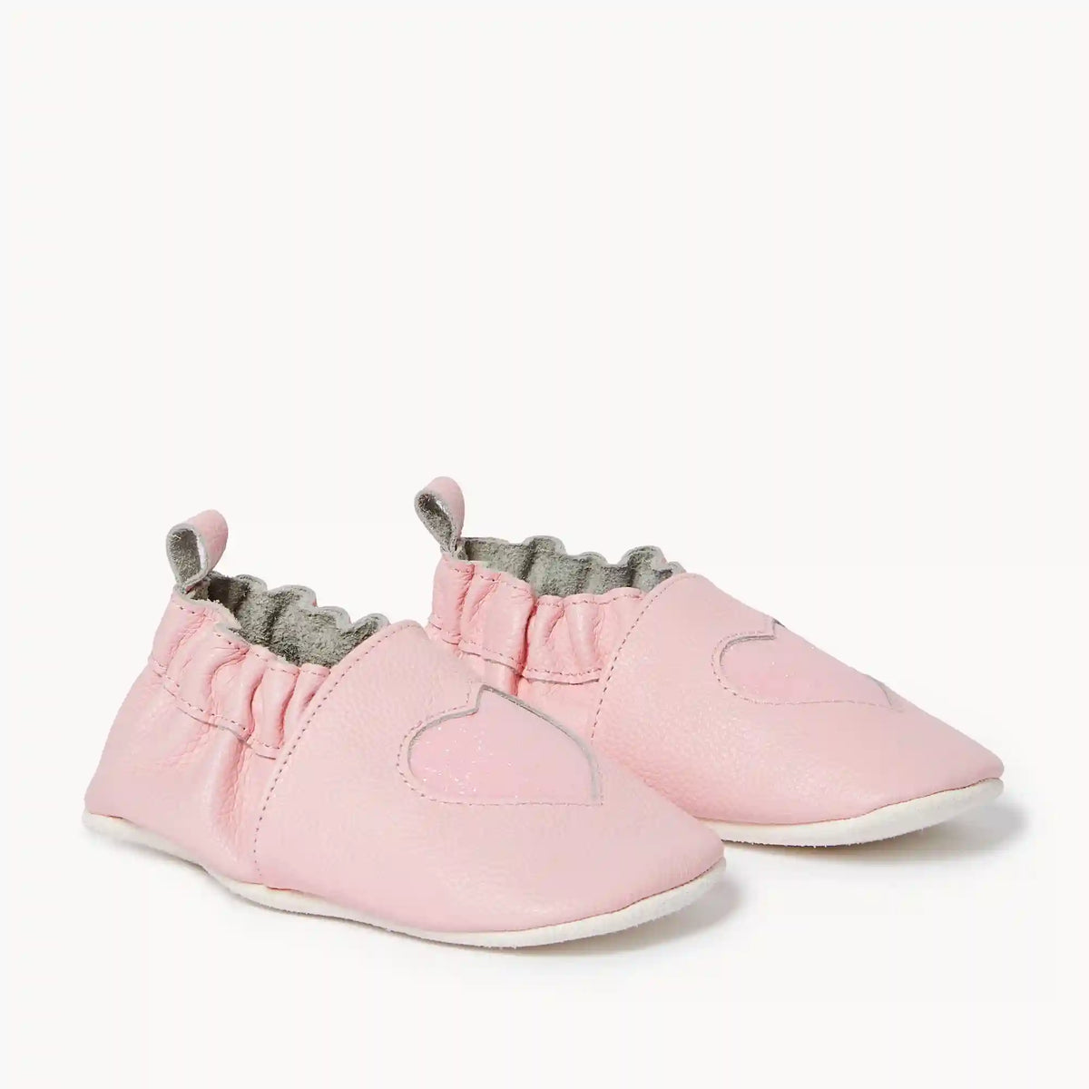 Baby Girls' Heart Footlets