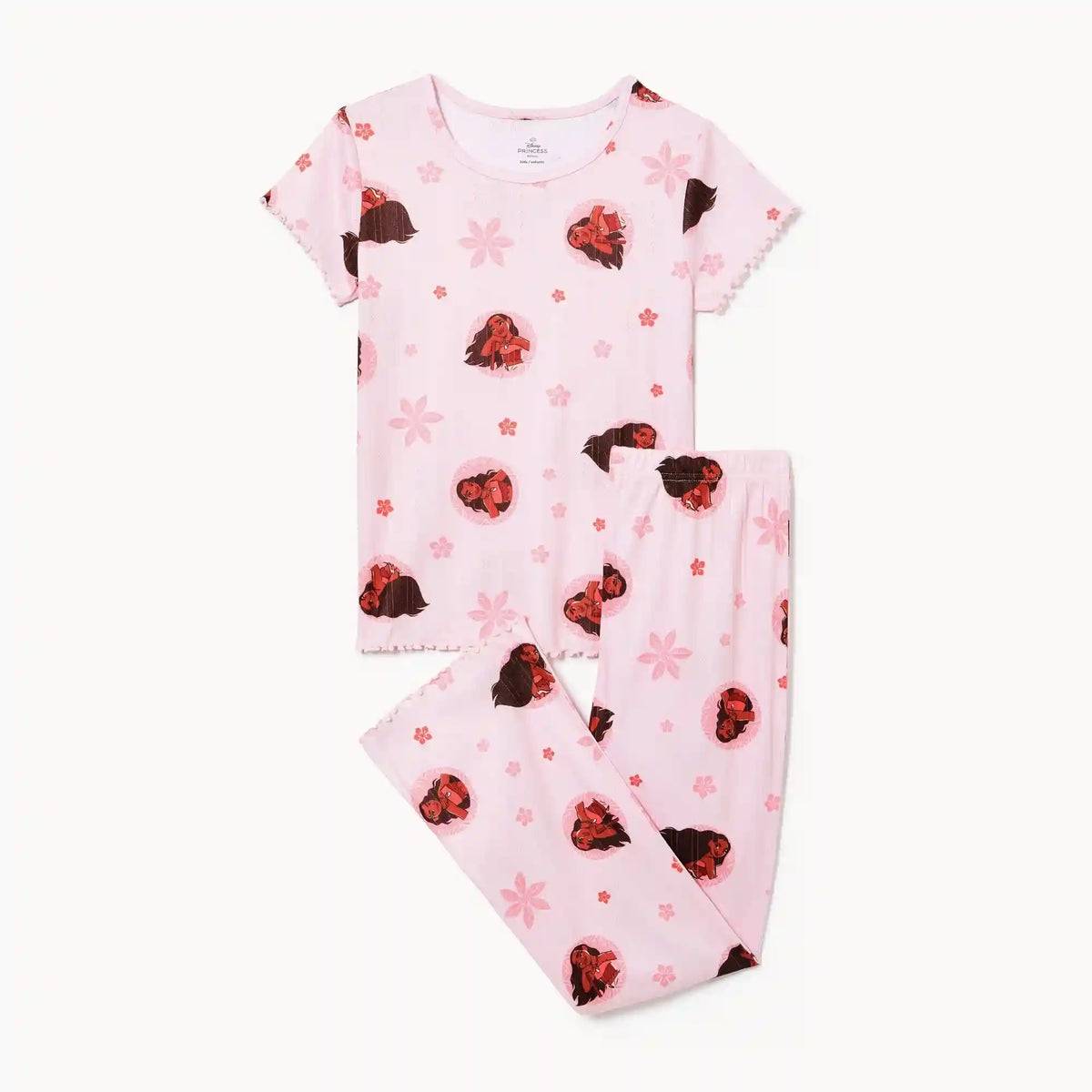 Kid Girls' Disney Moana Pointelle Sleep Set