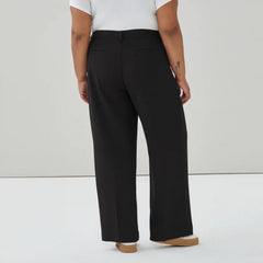 Women+ Wide Leg Pleated Trouser