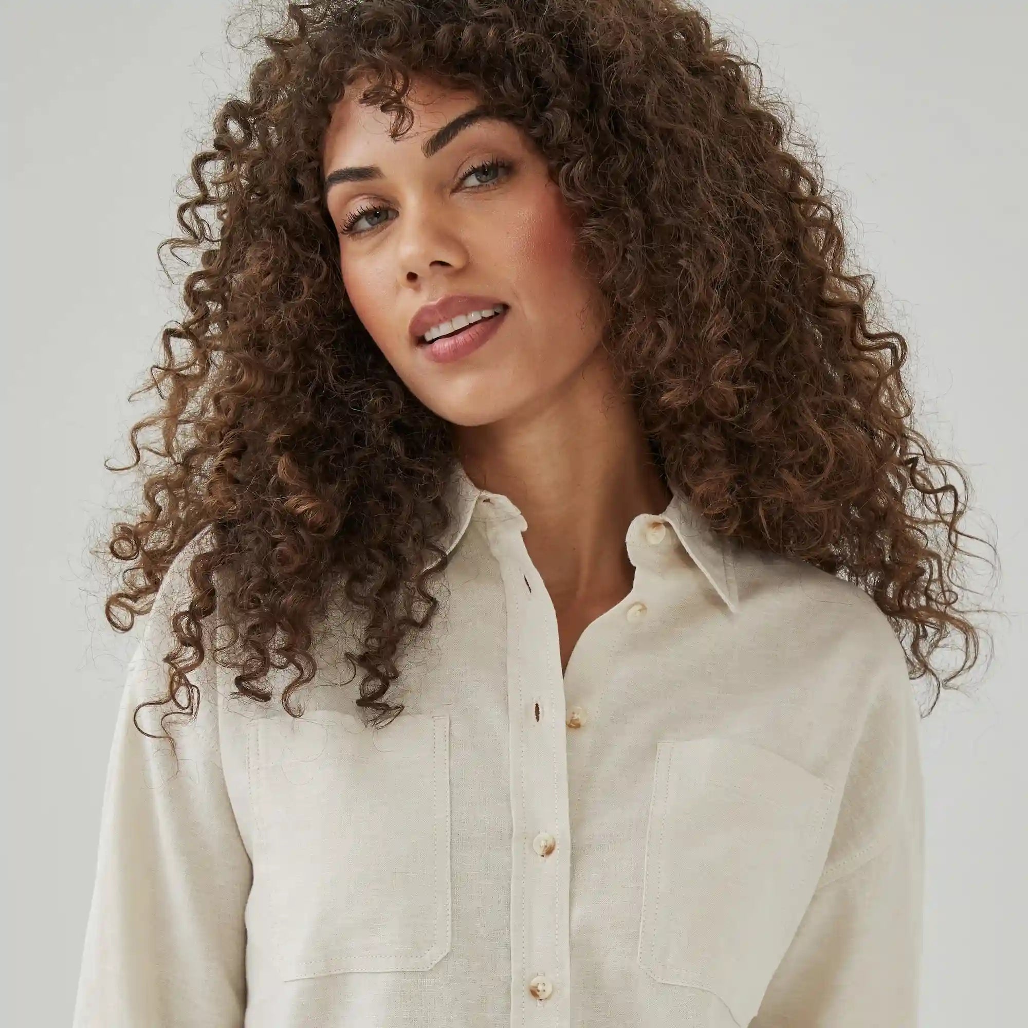 Linen Cotton Oversized Shirt