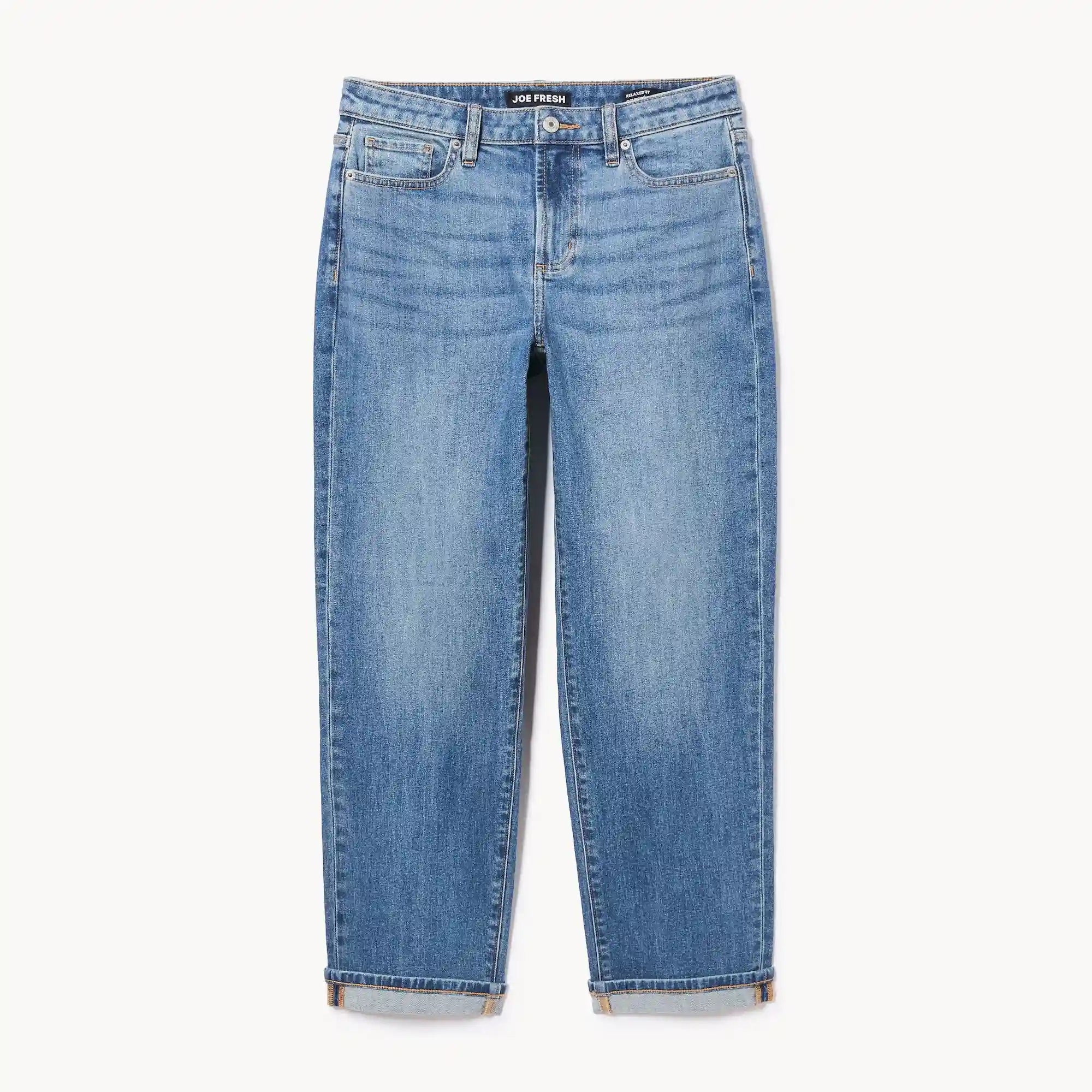 Mid Rise Relaxed Fit Jean