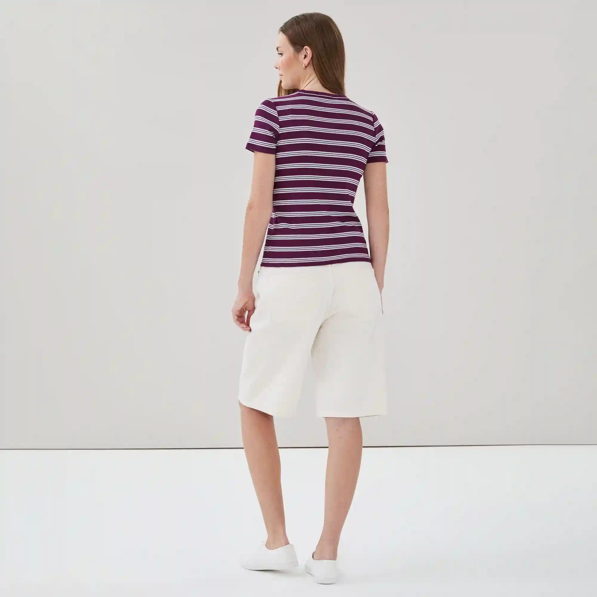 Slim Fit Ribbed T-Shirt
