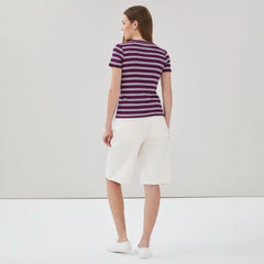 Slim Fit Ribbed T-Shirt