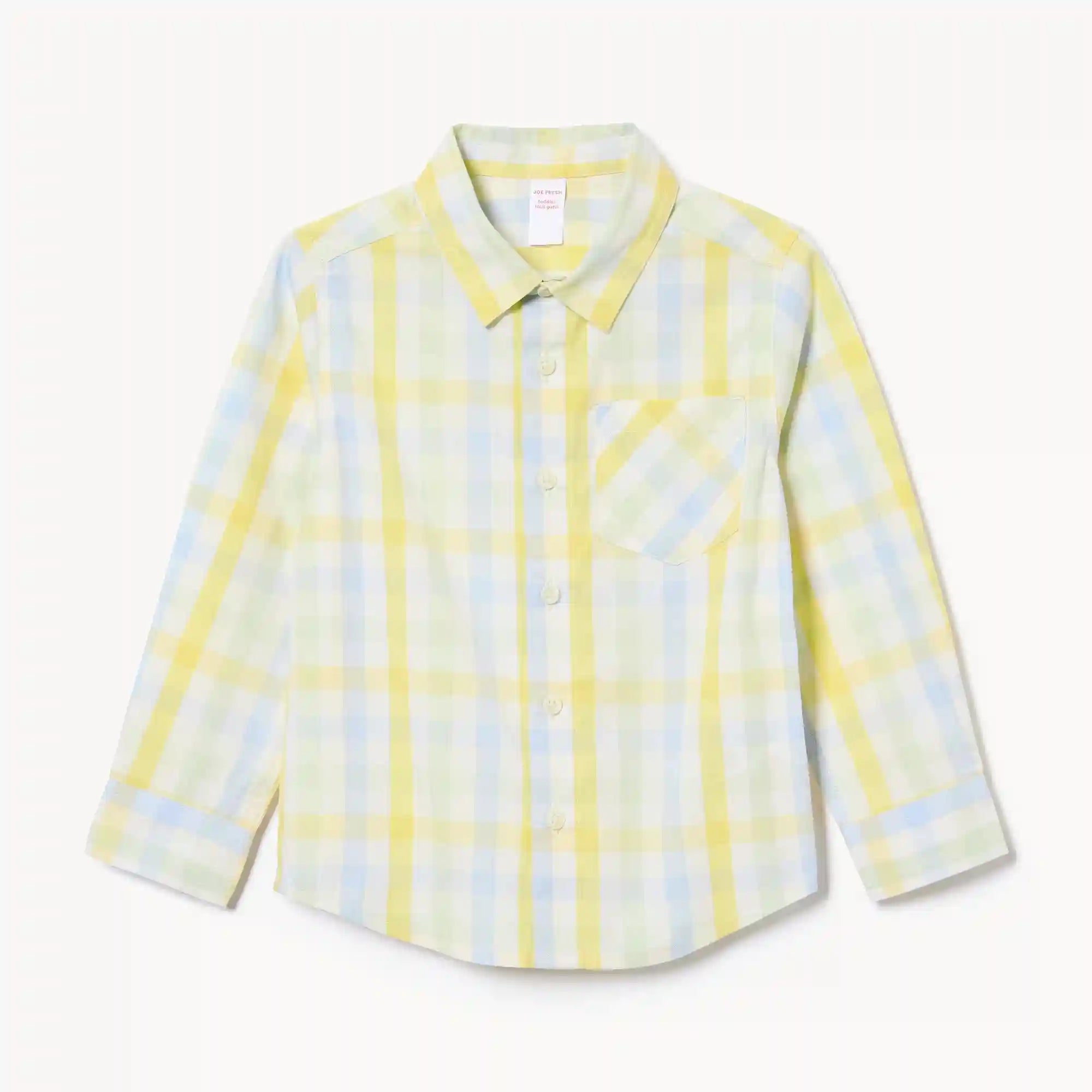 Toddler Boys' Gingham Shirt