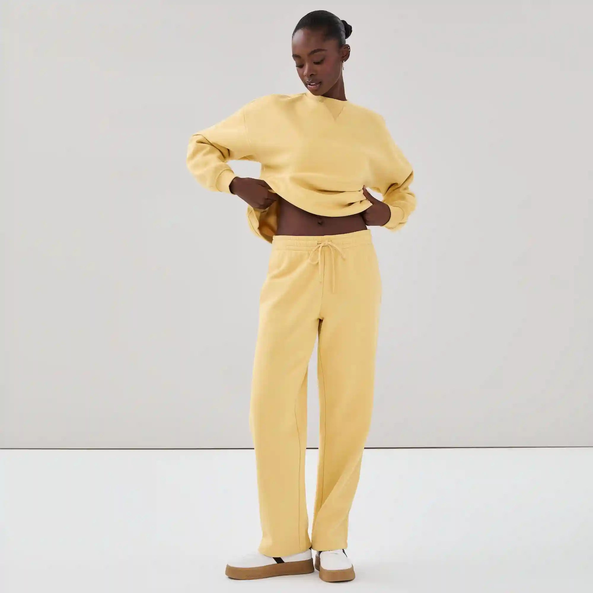 CozyFleece Straight Leg Sweatpants