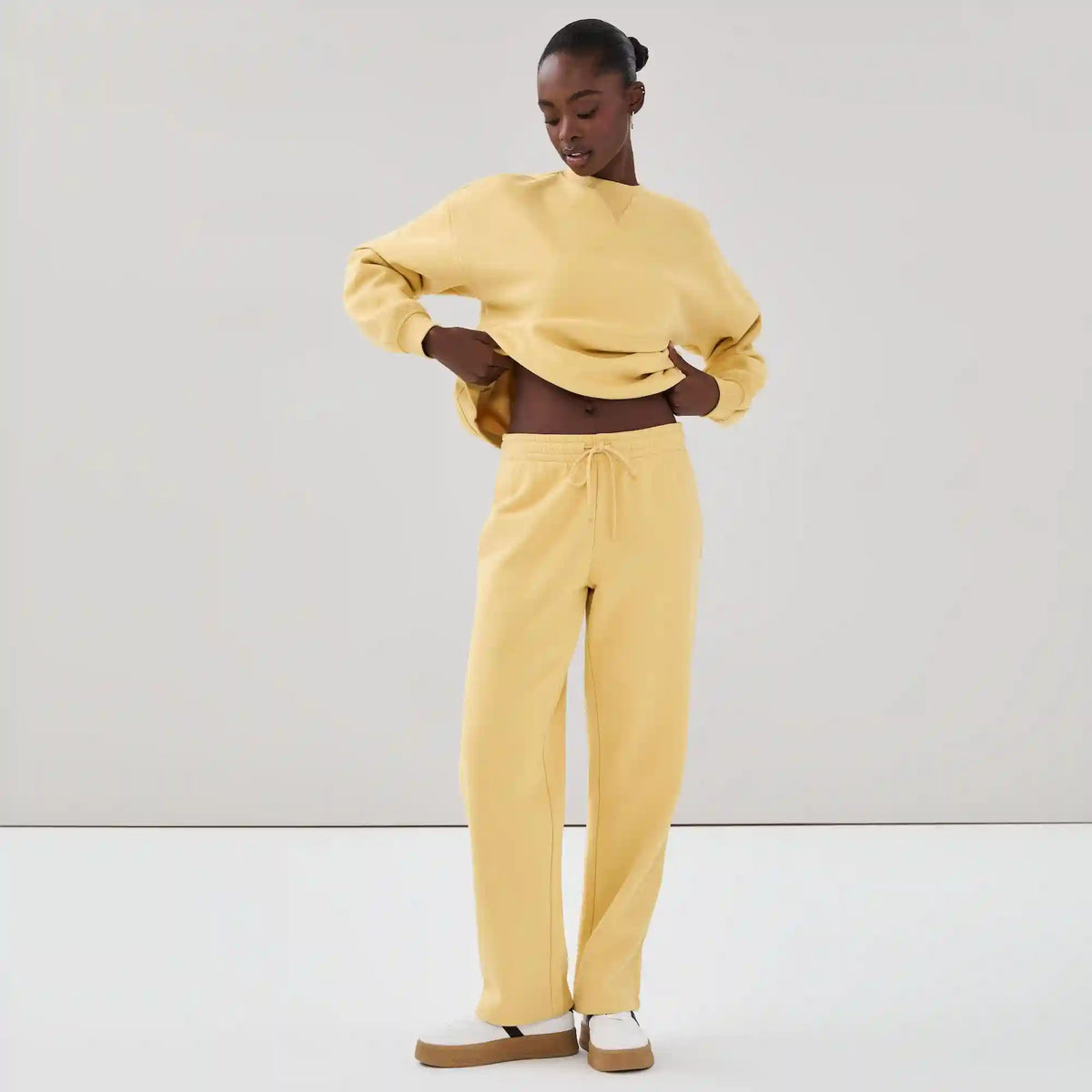 CozyFleece Straight Leg Sweatpants