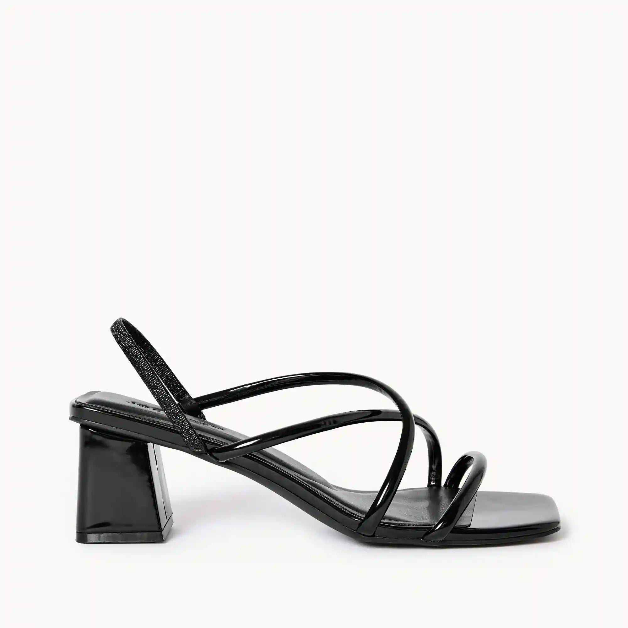 Strappy Block Heels