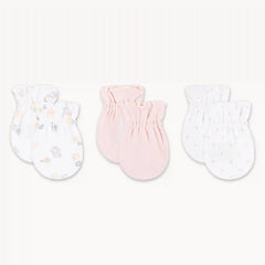 Newborn Huggies Organic Cotton Mittens 3-Pack
