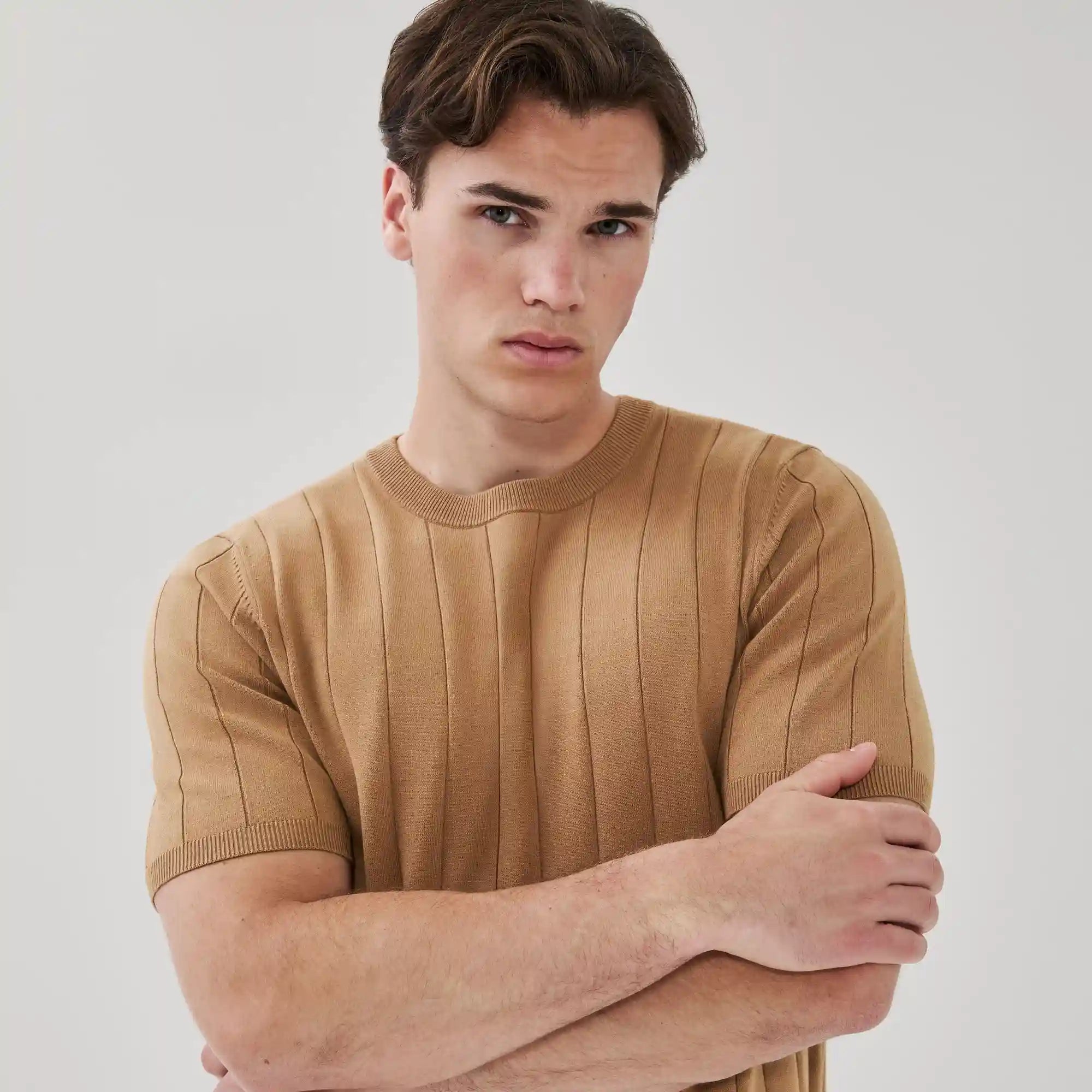 Men's Short Sleeve Sweater
