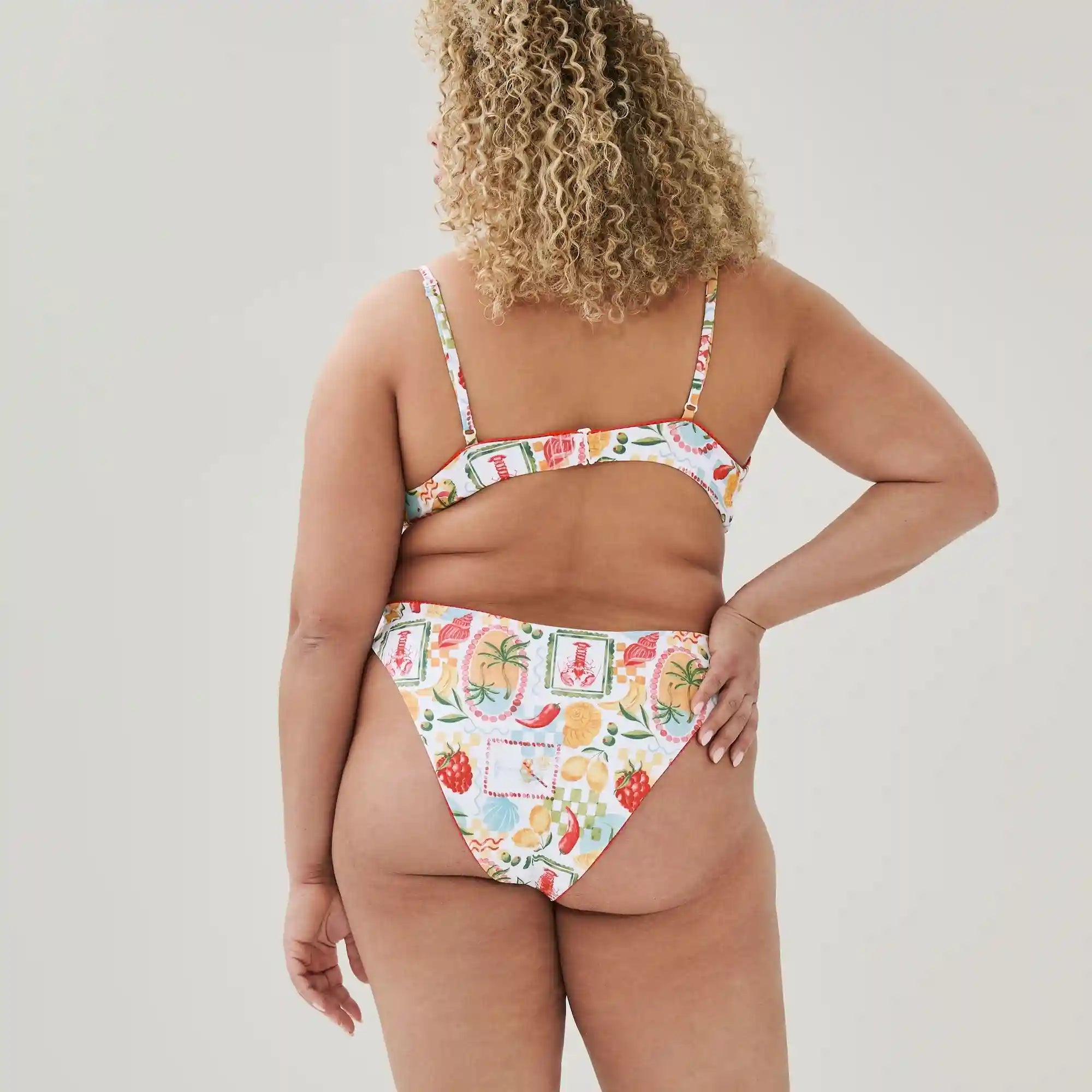 Women+ Printed Bikini Bottom