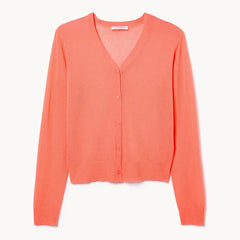 Sheer V-Neck Cardigan