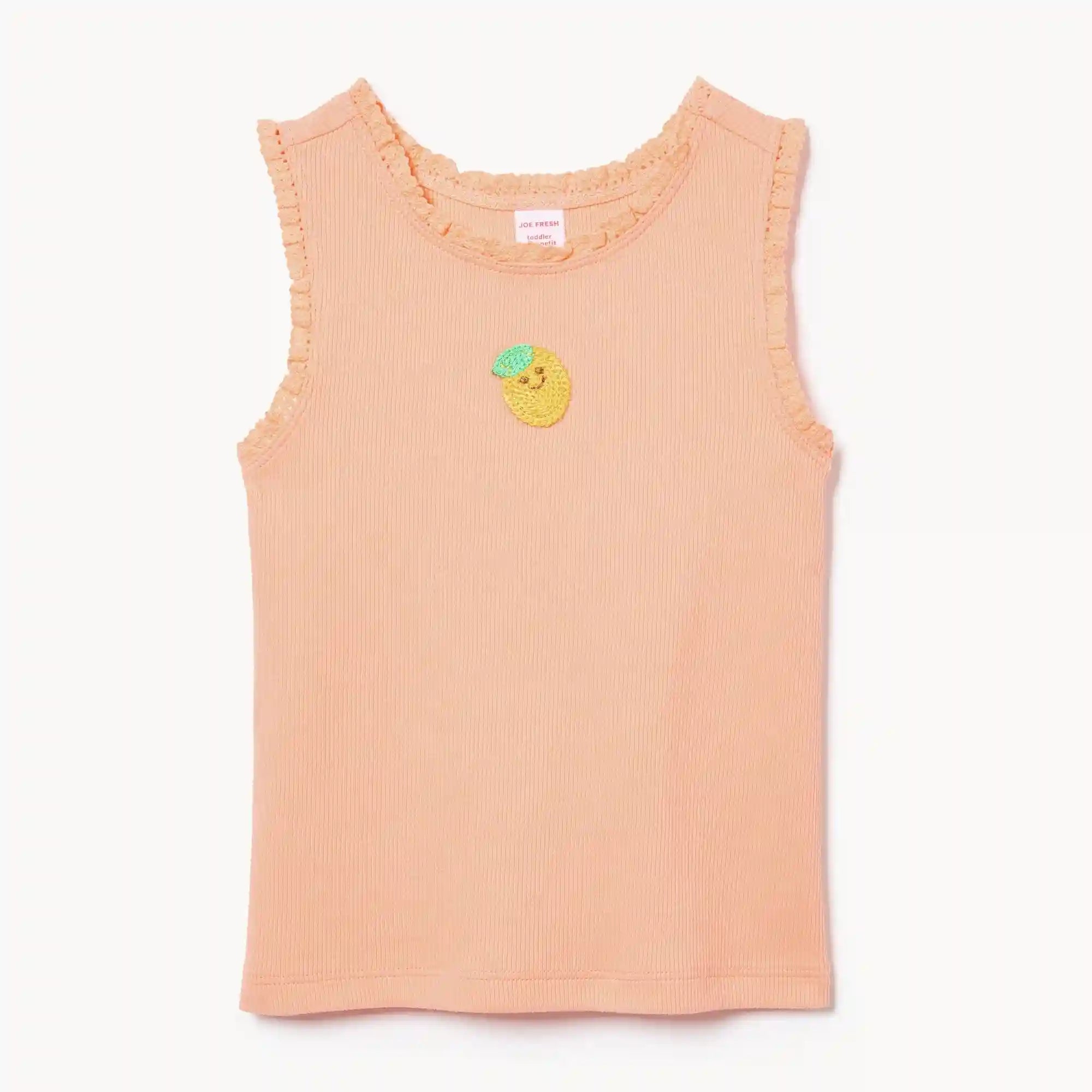 Toddler Girls' Ribbed Tank