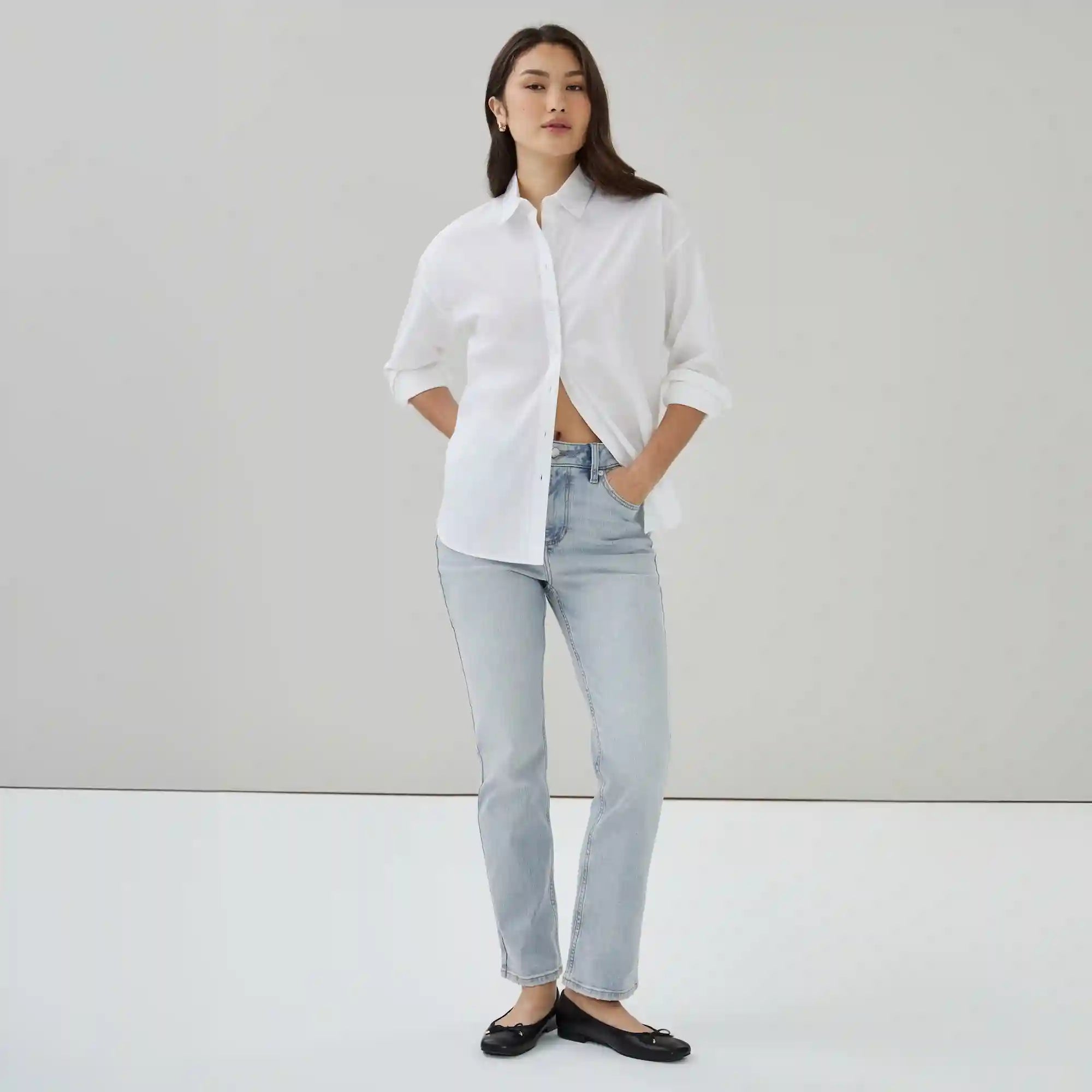 Slim Straight Leg Jean