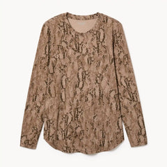 Active Printed Long Sleeve Top