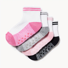 Toddler Girls' 4-Pack Ankle Socks