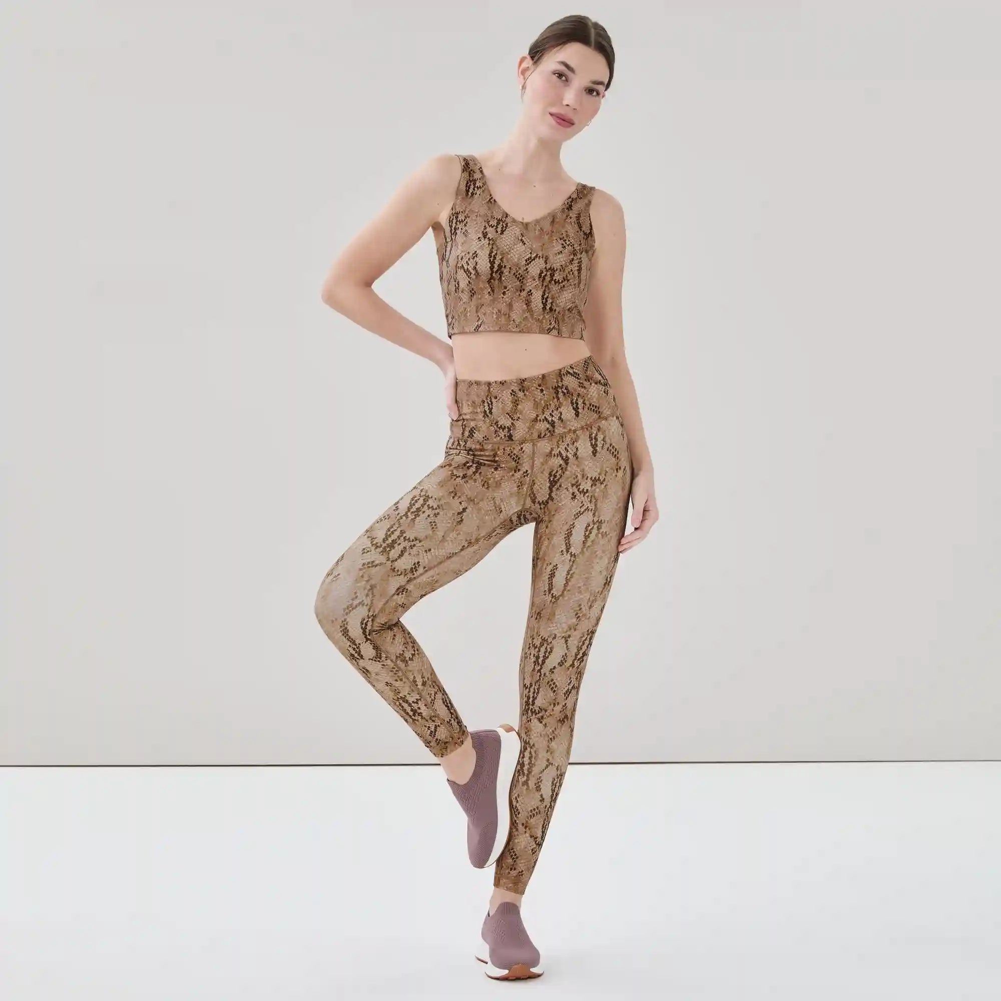 Active Printed High Rise Legging