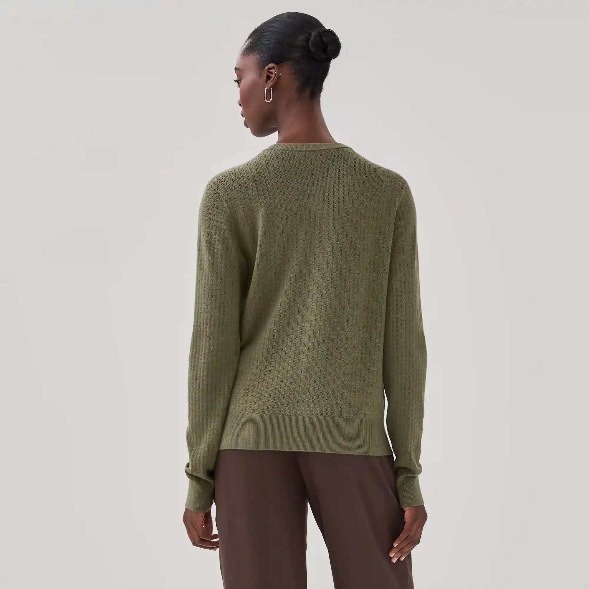 Pointelle Cardigan