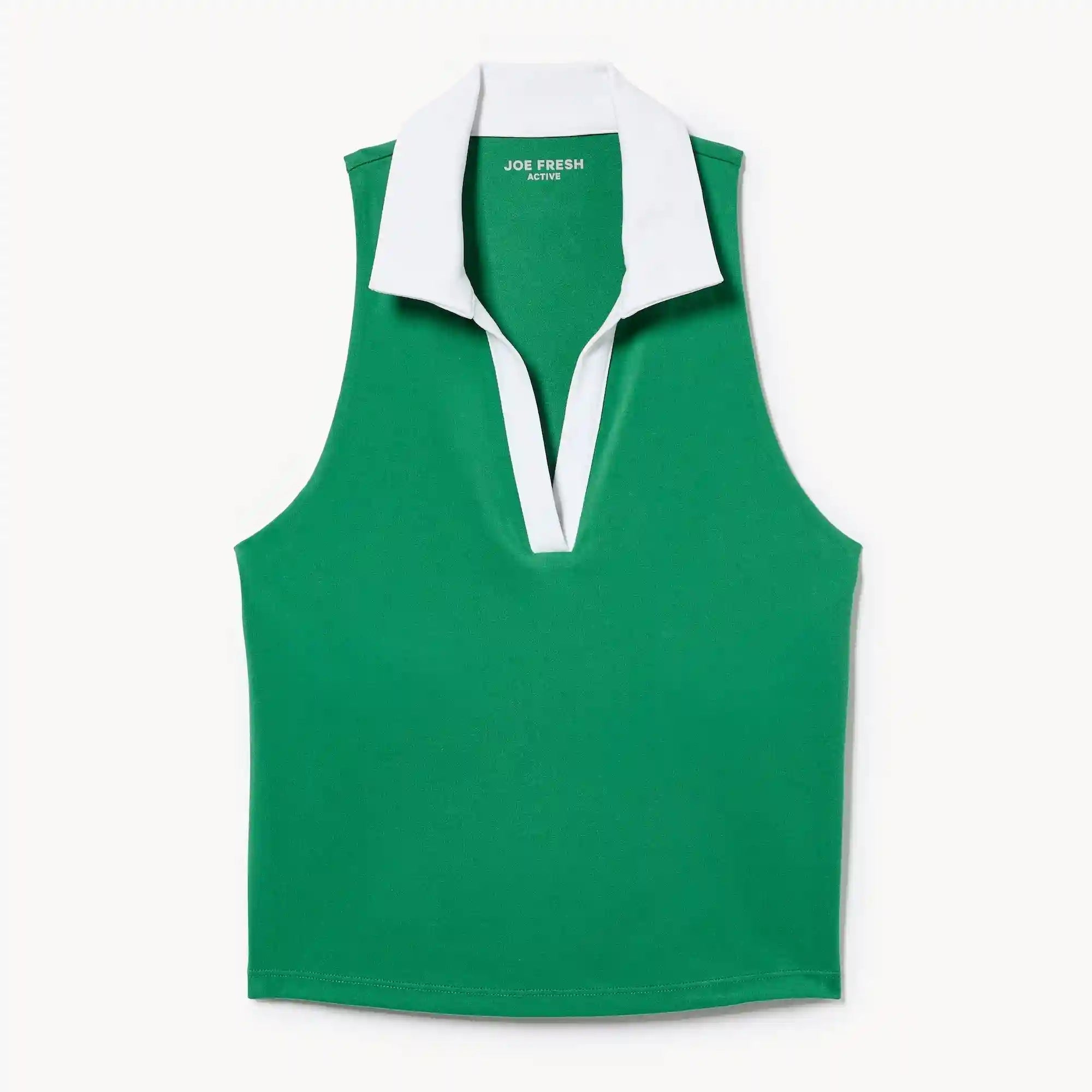 Cropped Golf Polo Tank
