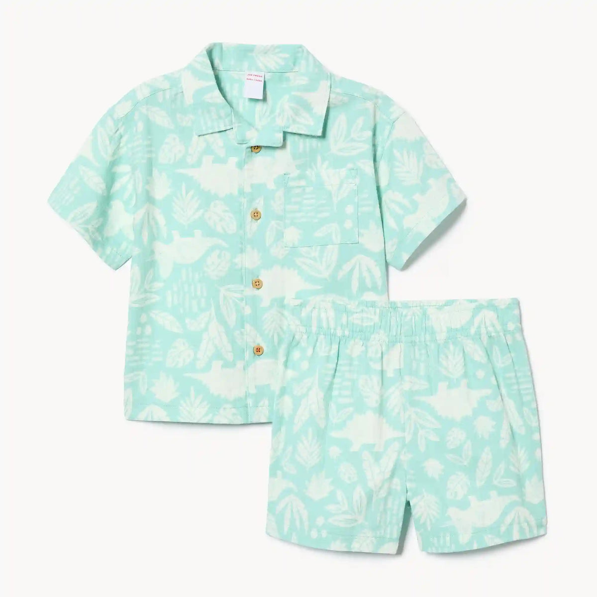 Baby Boys' Printed Shirt Set