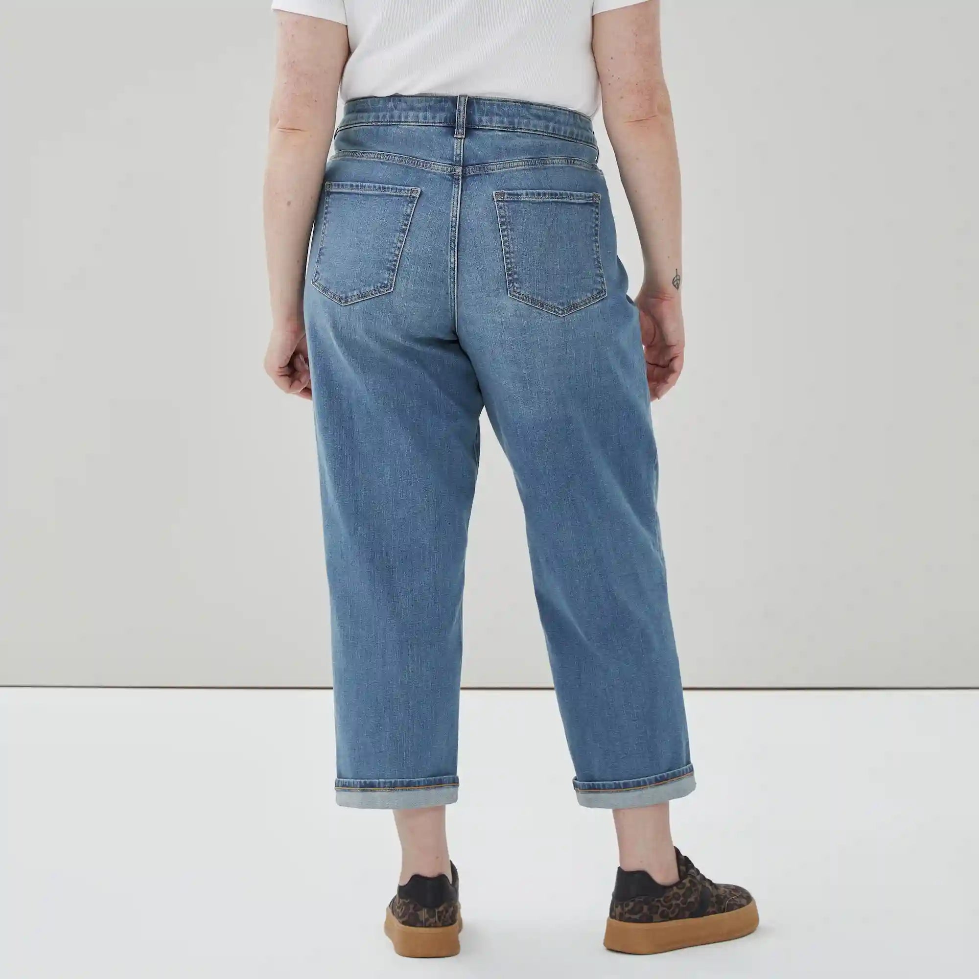 Women+ Medium Wash Relaxed Fit Jean