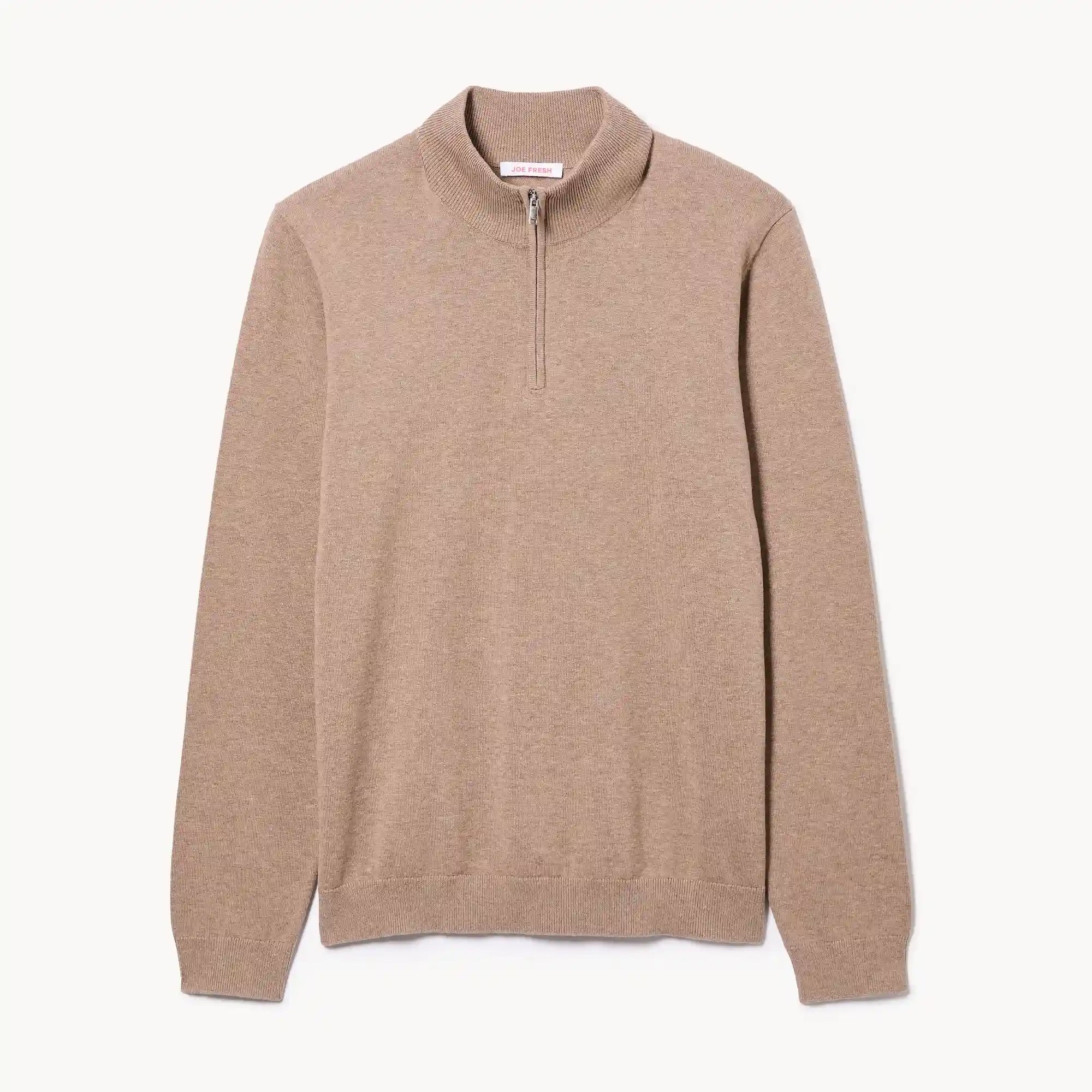Men's Essential Quarter-Zip Sweater