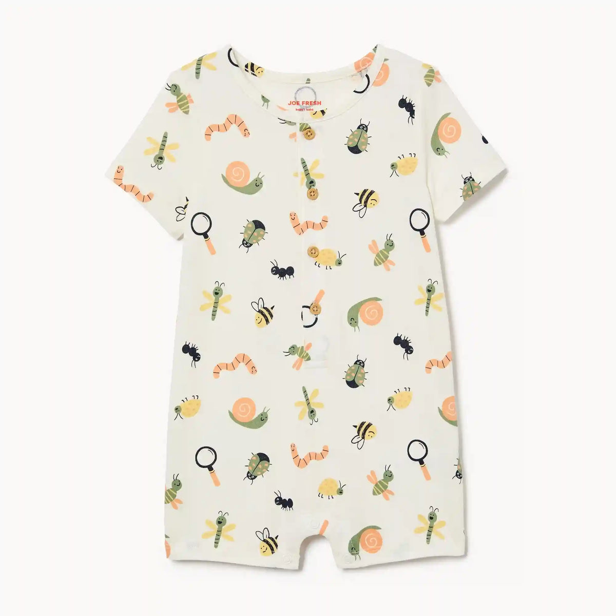 Baby Boys' Printed Romper