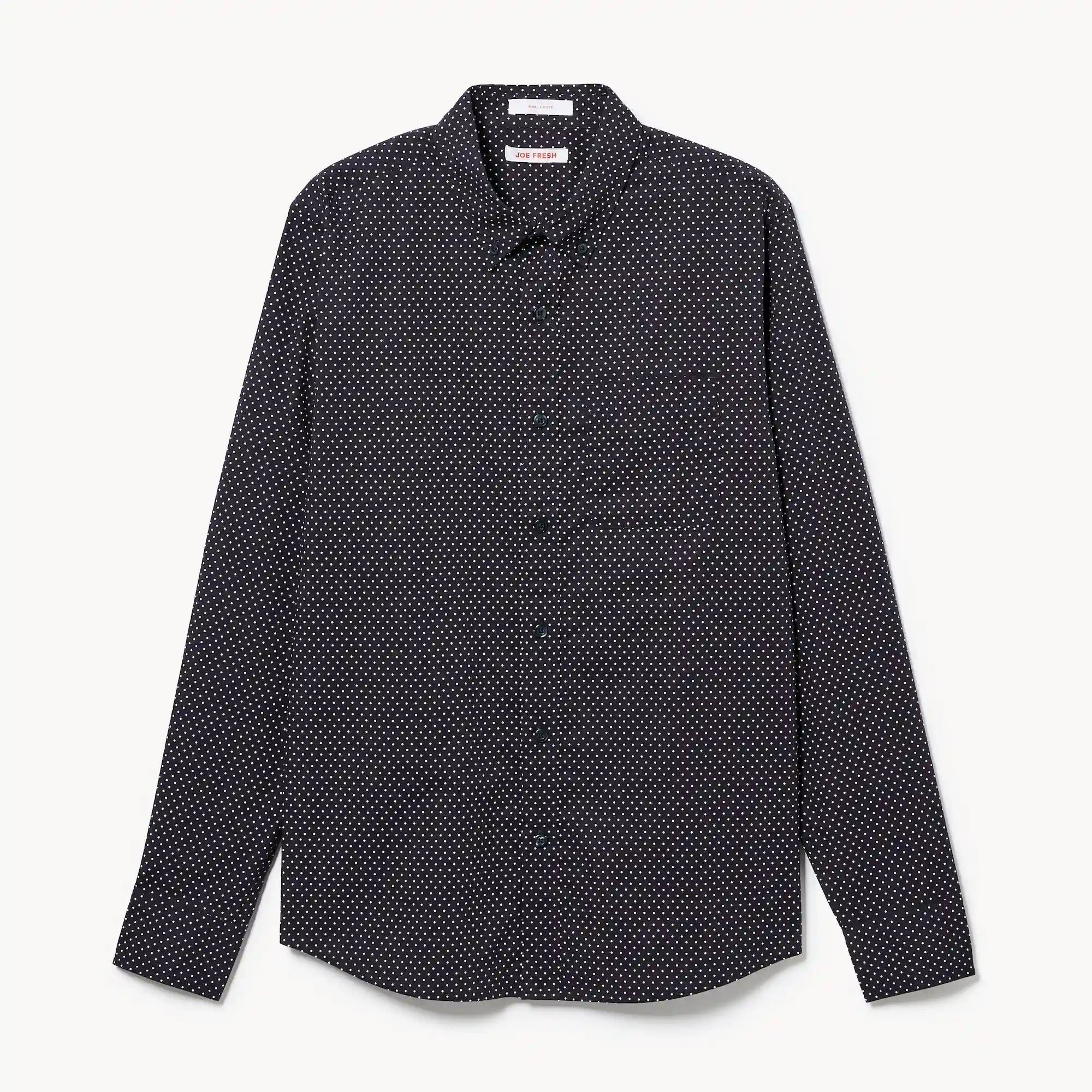 Men's Flex Printed Button-Down Shirt