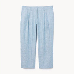 Women+ Linen Blend Pleated Trouser