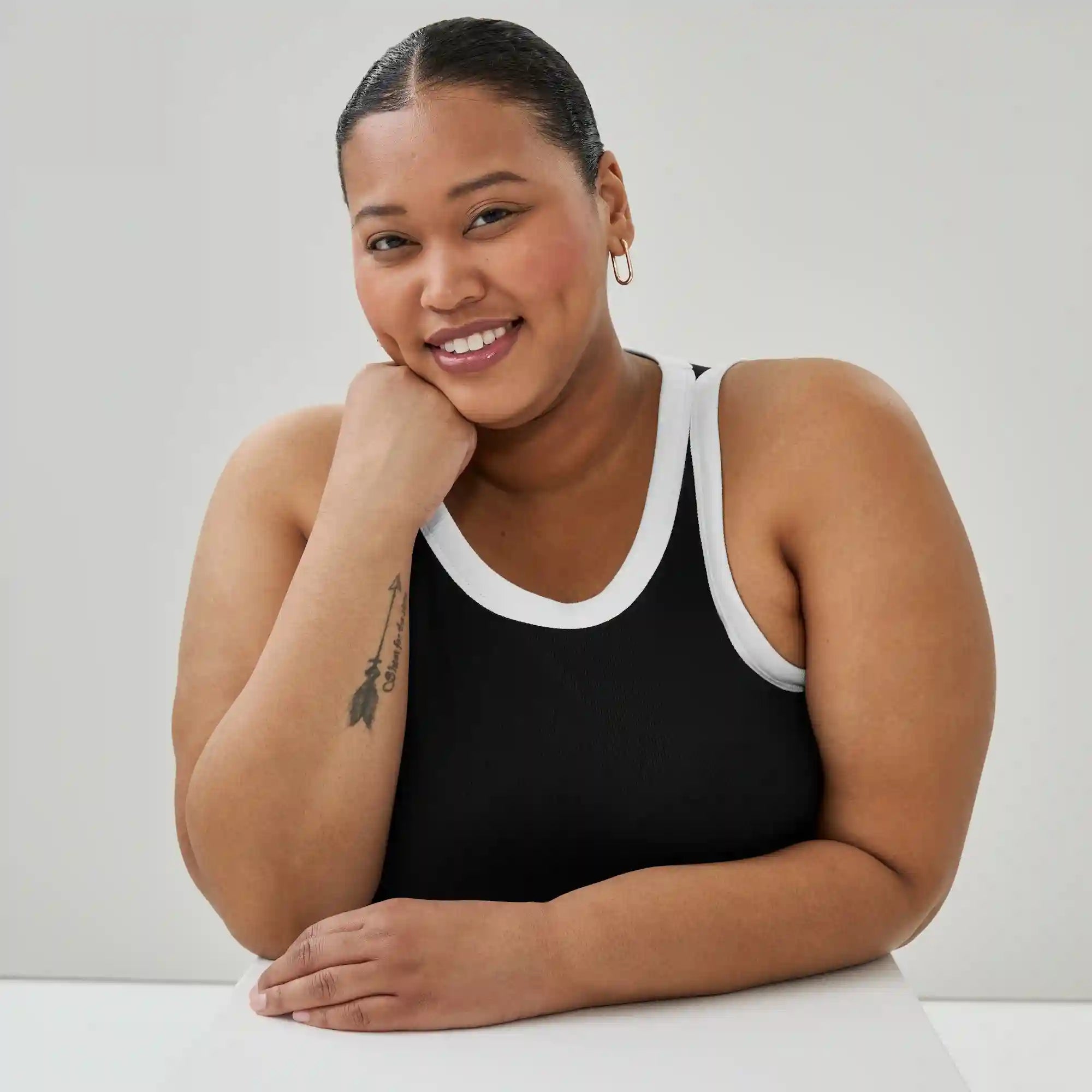 Women+ Ribbed Racerback Tank