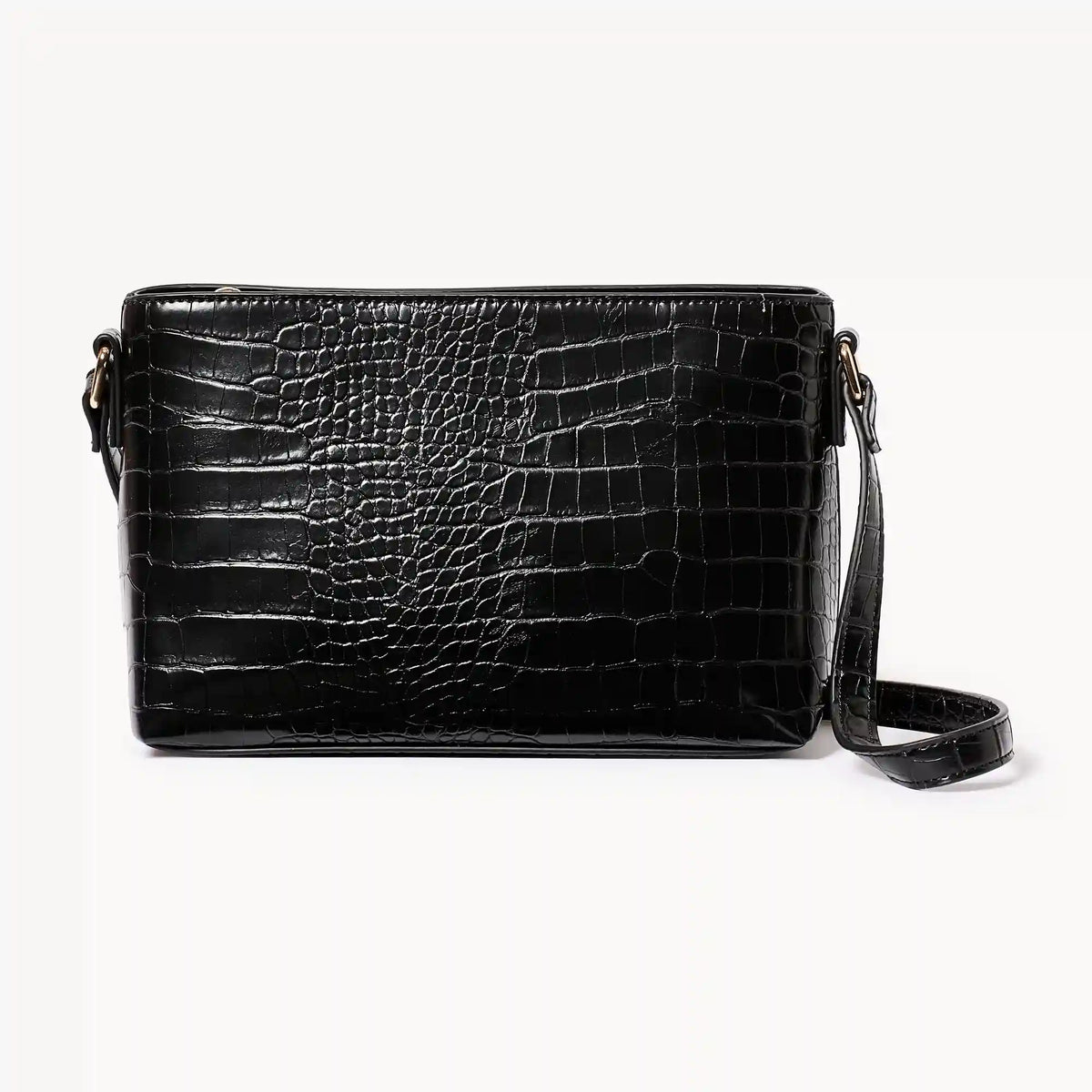 Zip-Top Shoulder Bag