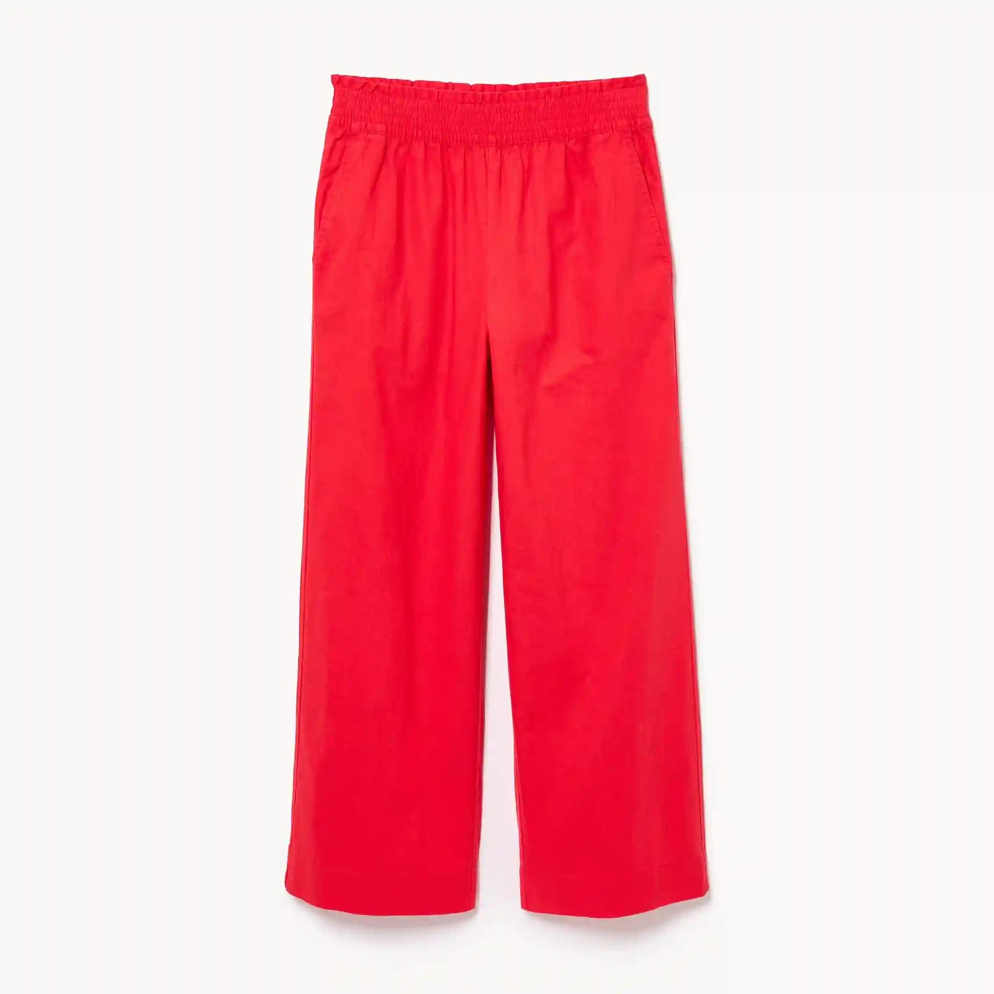 Linen Cotton Wide Leg Pant