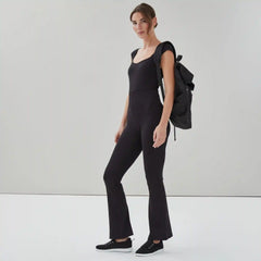 Flared Leg Jumpsuit
