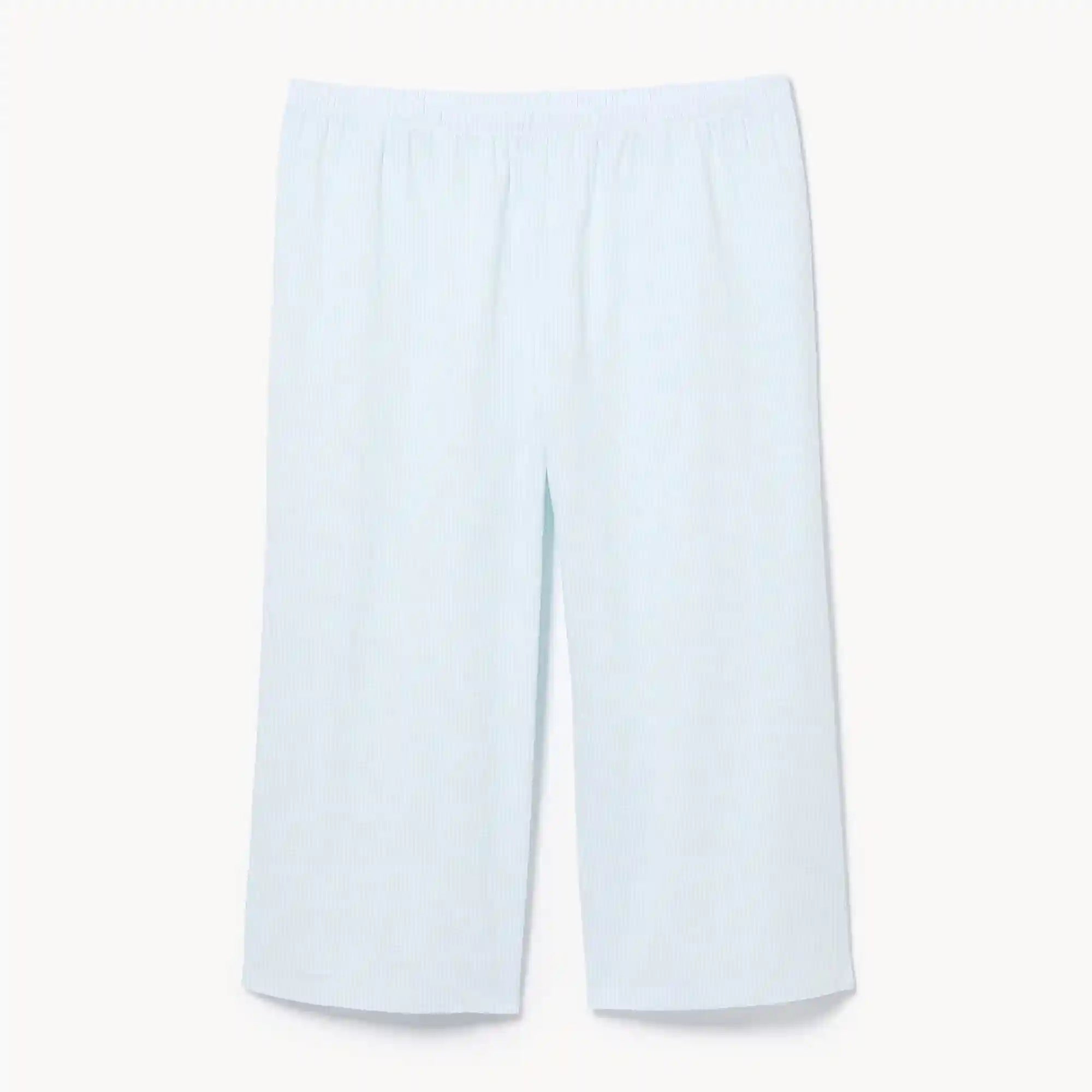 Women+ Seersucker Cropped Sleep Pant