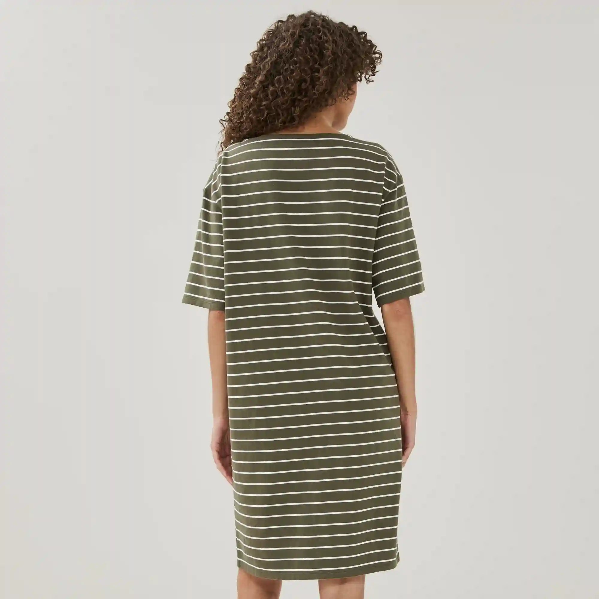 Striped T-Shirt Dress
