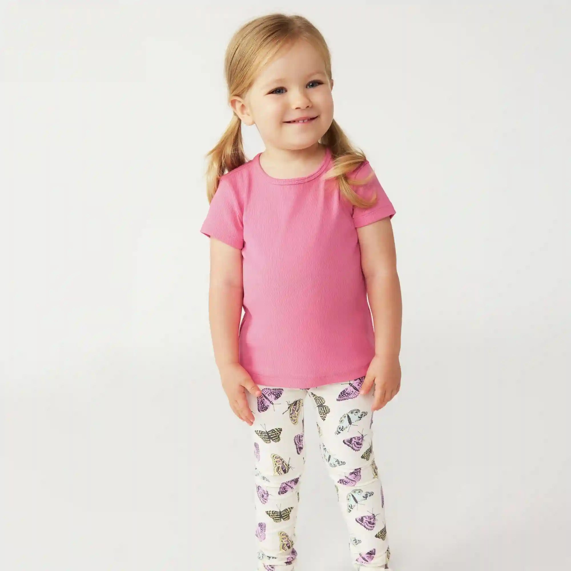 Toddler Girls' Ribbed T-Shirt