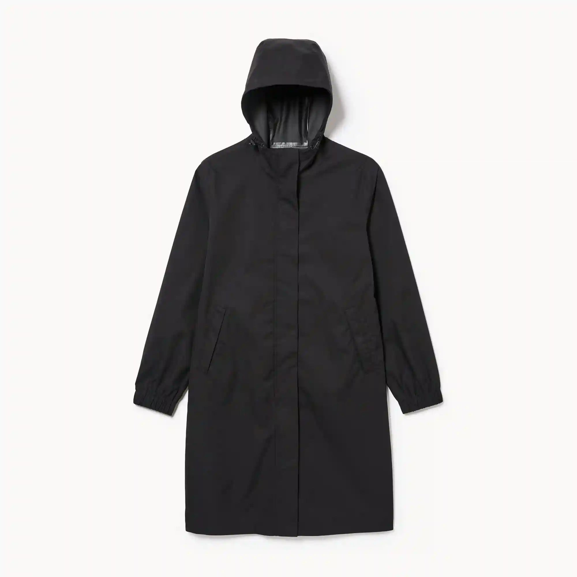 Hooded Midi Raincoat