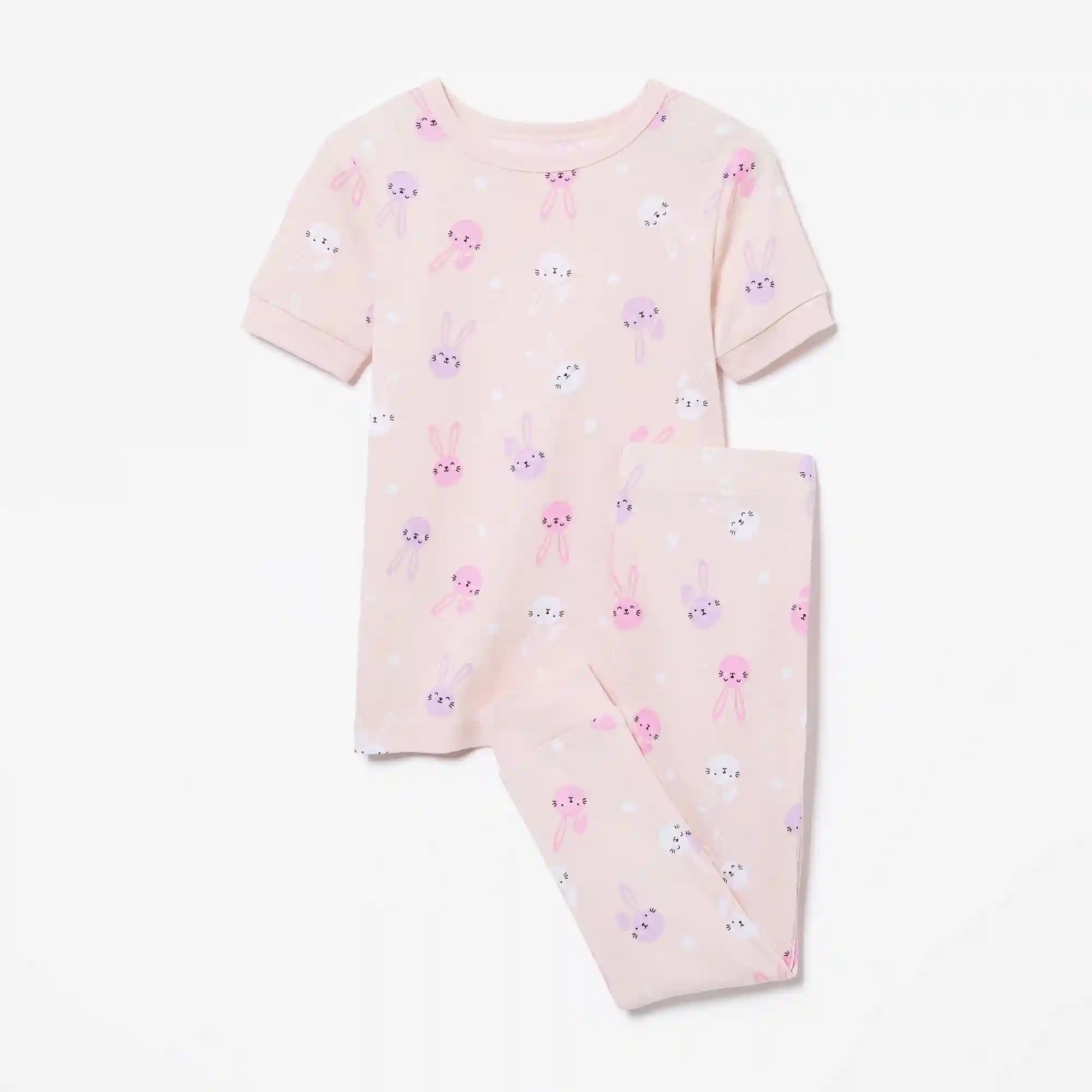 Toddler Girls' 2-Piece Printed Sleep Set