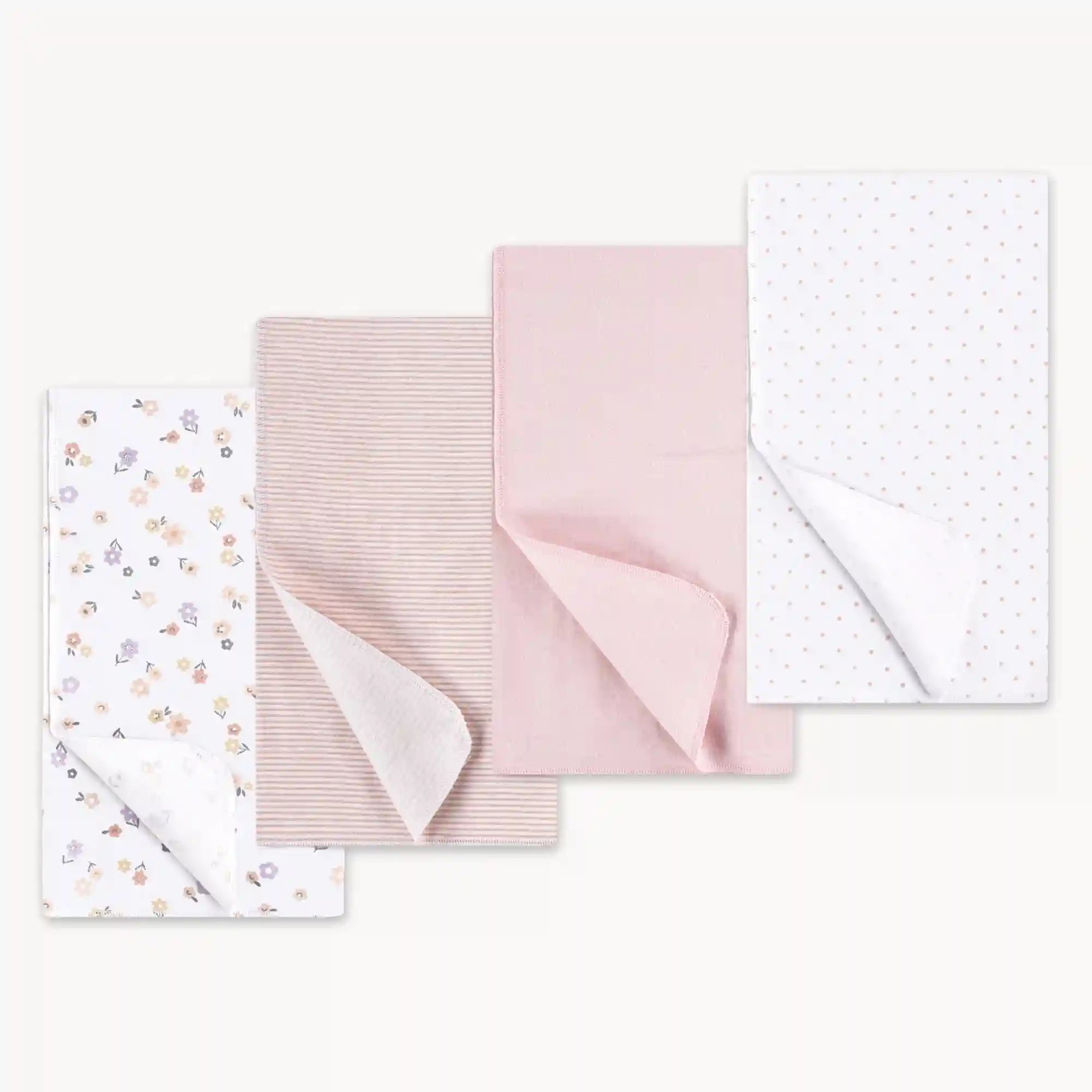 Newborn Huggies Organic Cotton Blanket 4-Pack