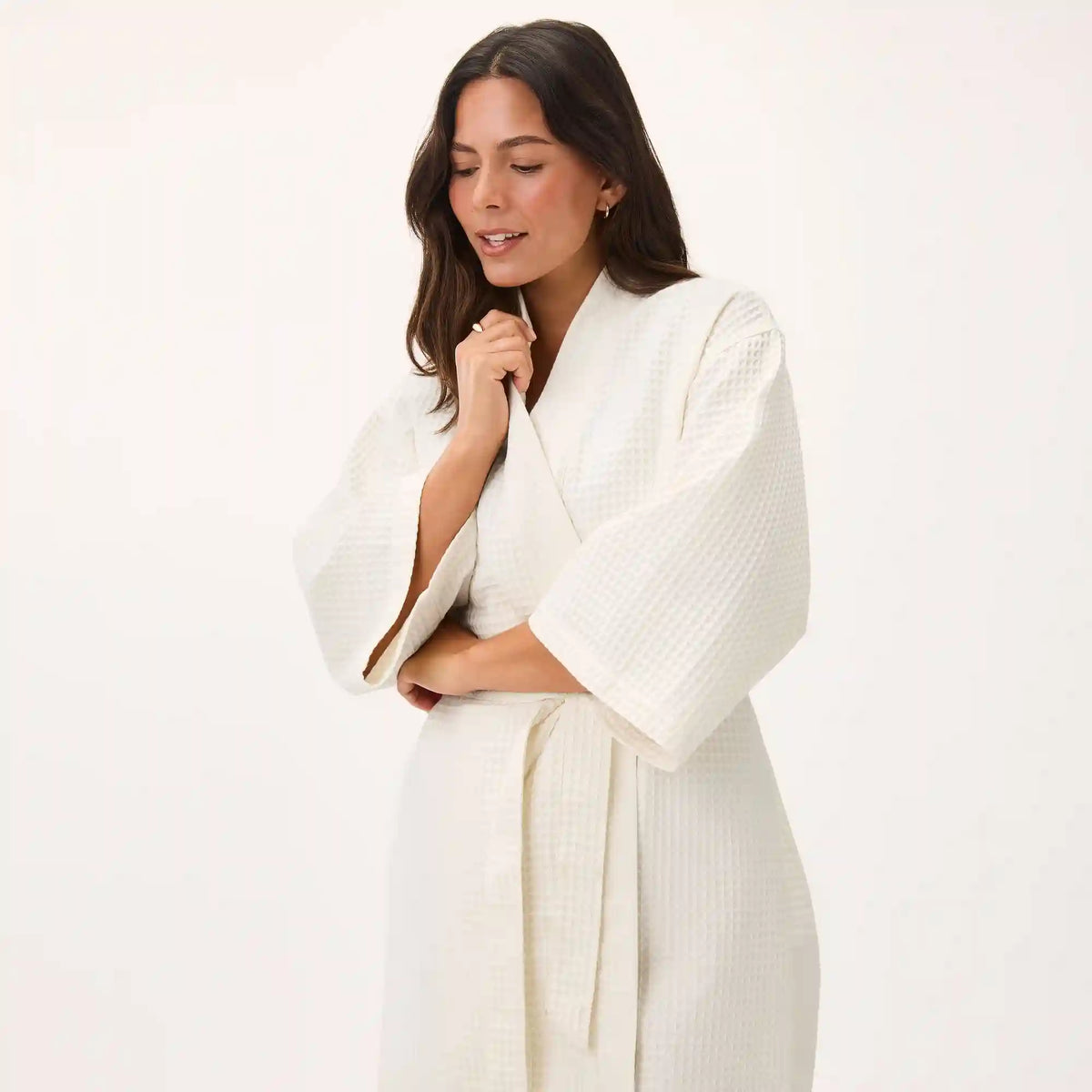 Waffle Knit Sleep Robe
