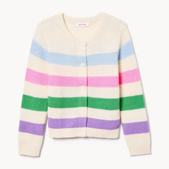 Toddler Girls' Striped Cardigan