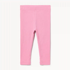 Baby Girlsâ Ribbed Legging