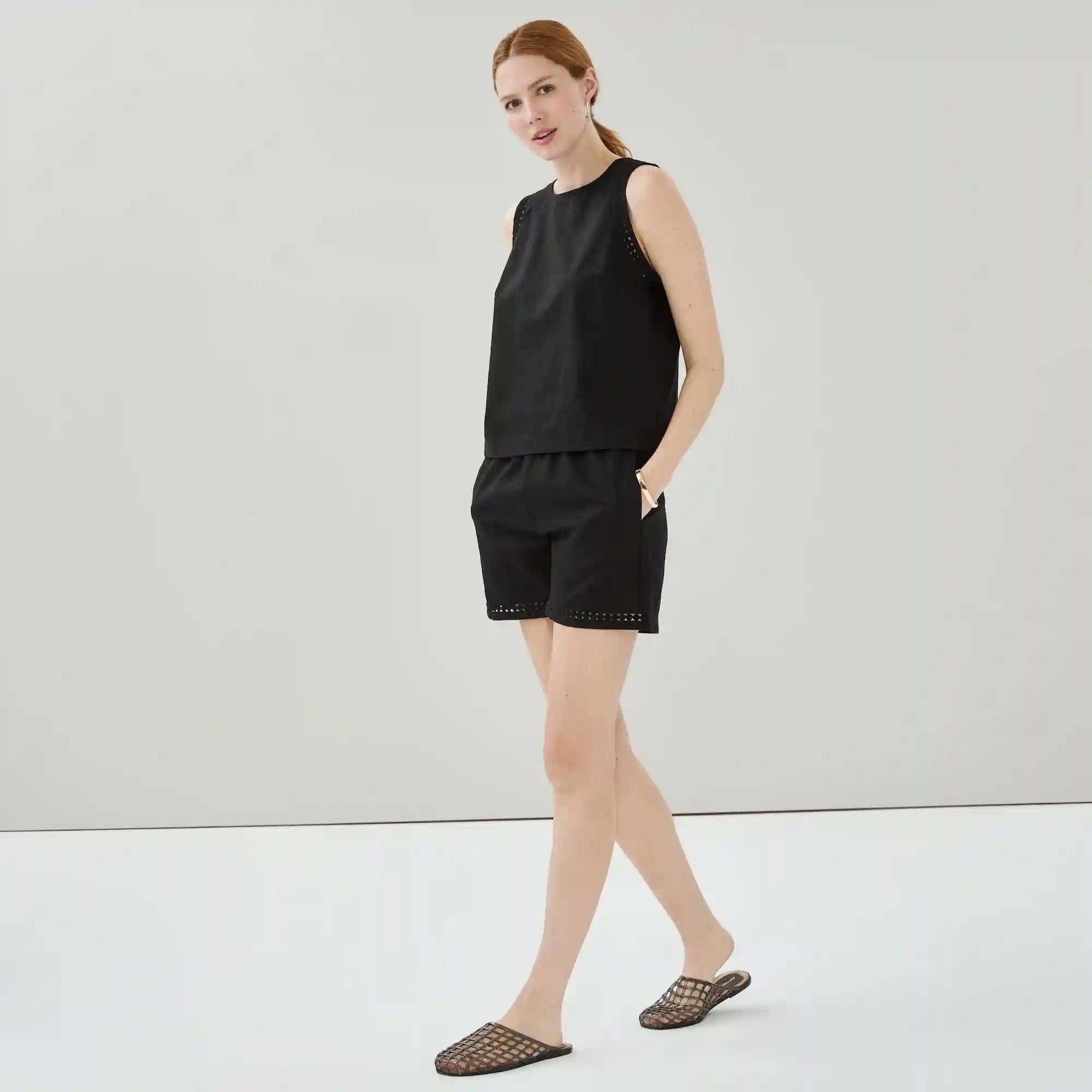 Linen Cotton Short