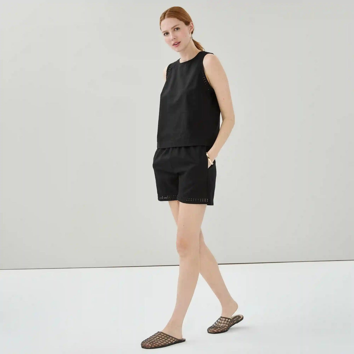 Linen Cotton Short