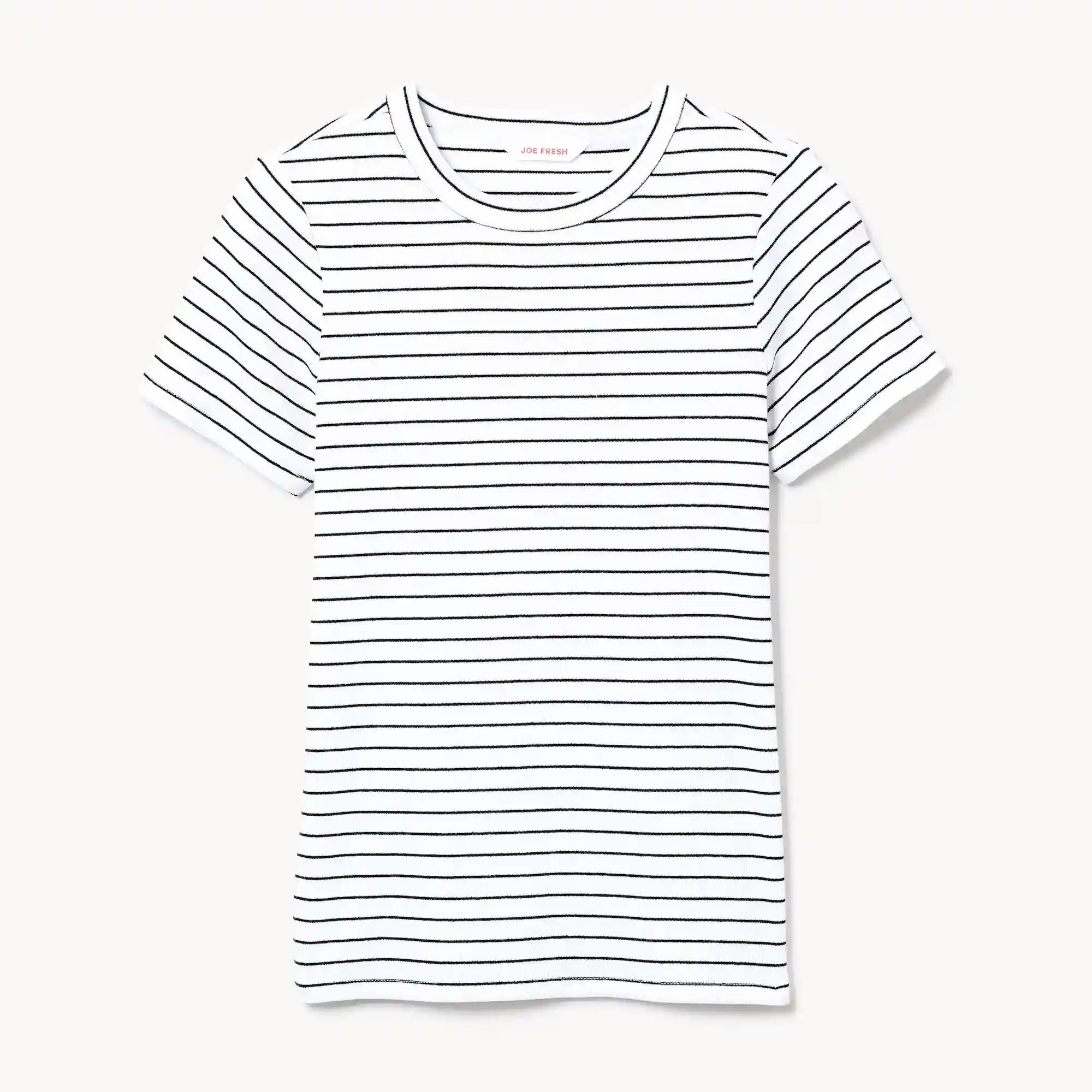 Slim Fit Ribbed T-Shirt