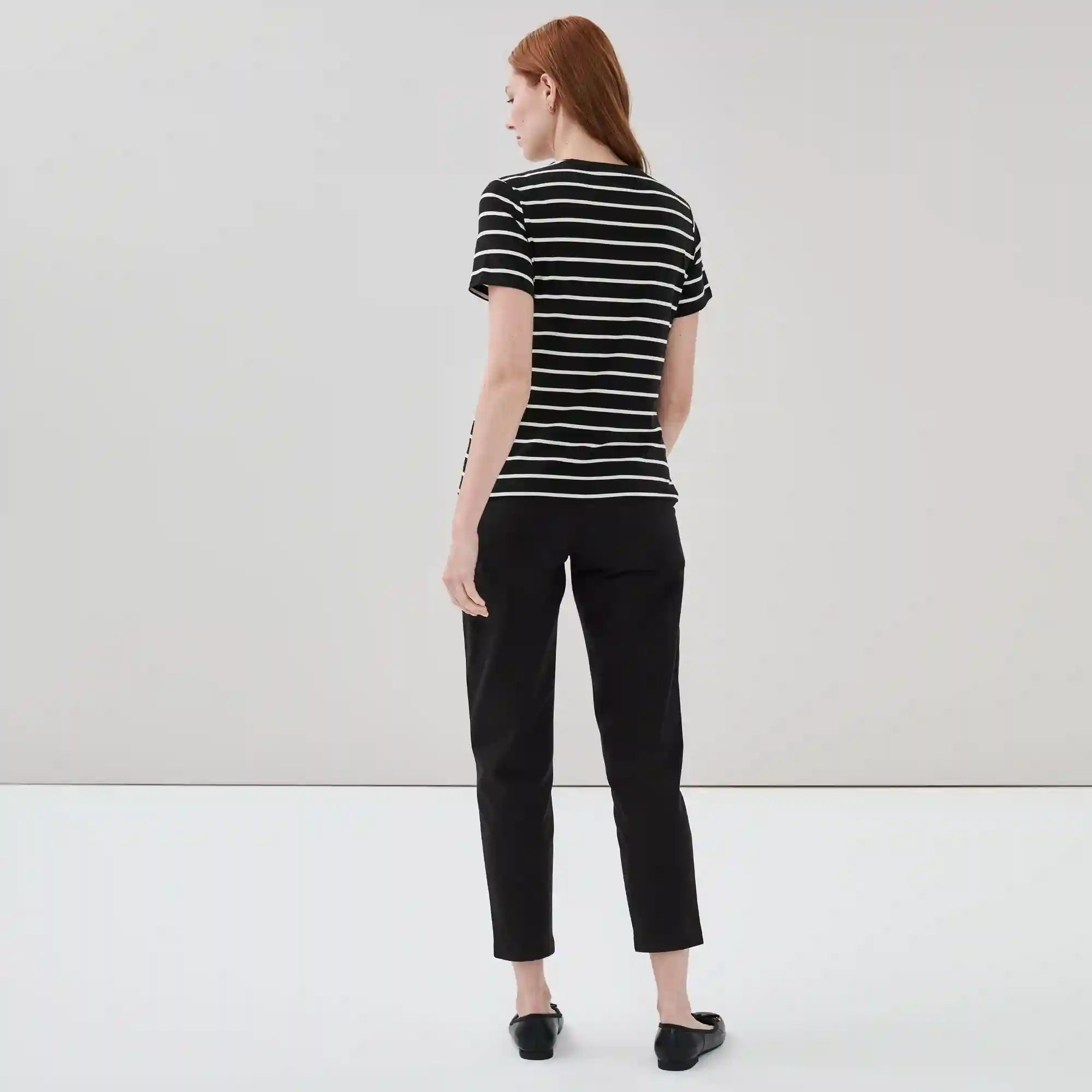 Crewneck Striped T-Shirt