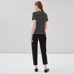Crewneck Striped T-Shirt