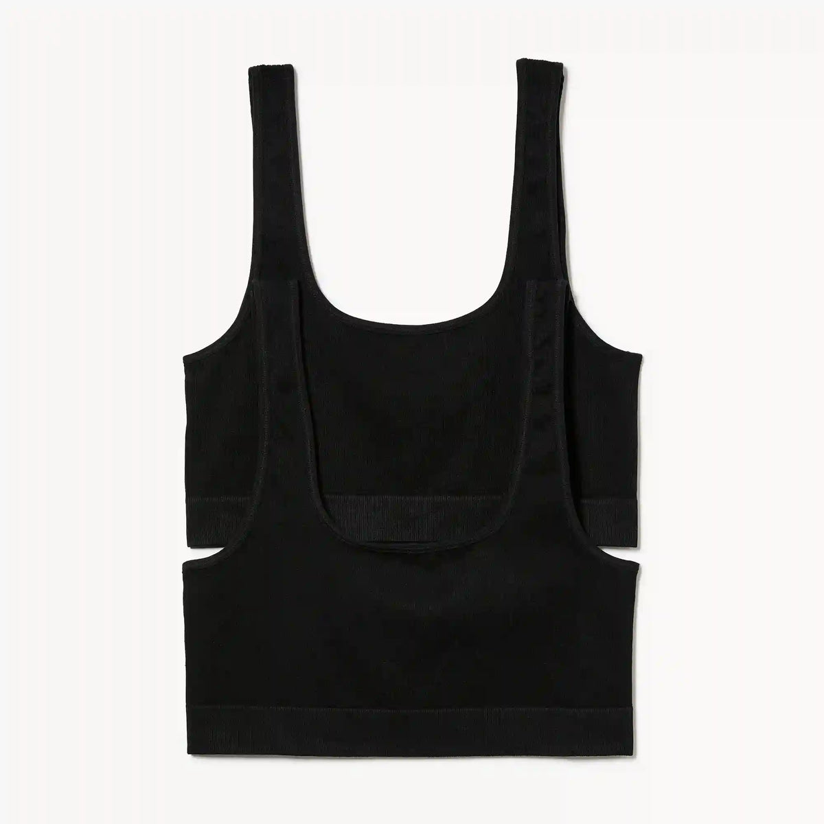 Women+ 2-Pack Seamless Ribbed Bralette
